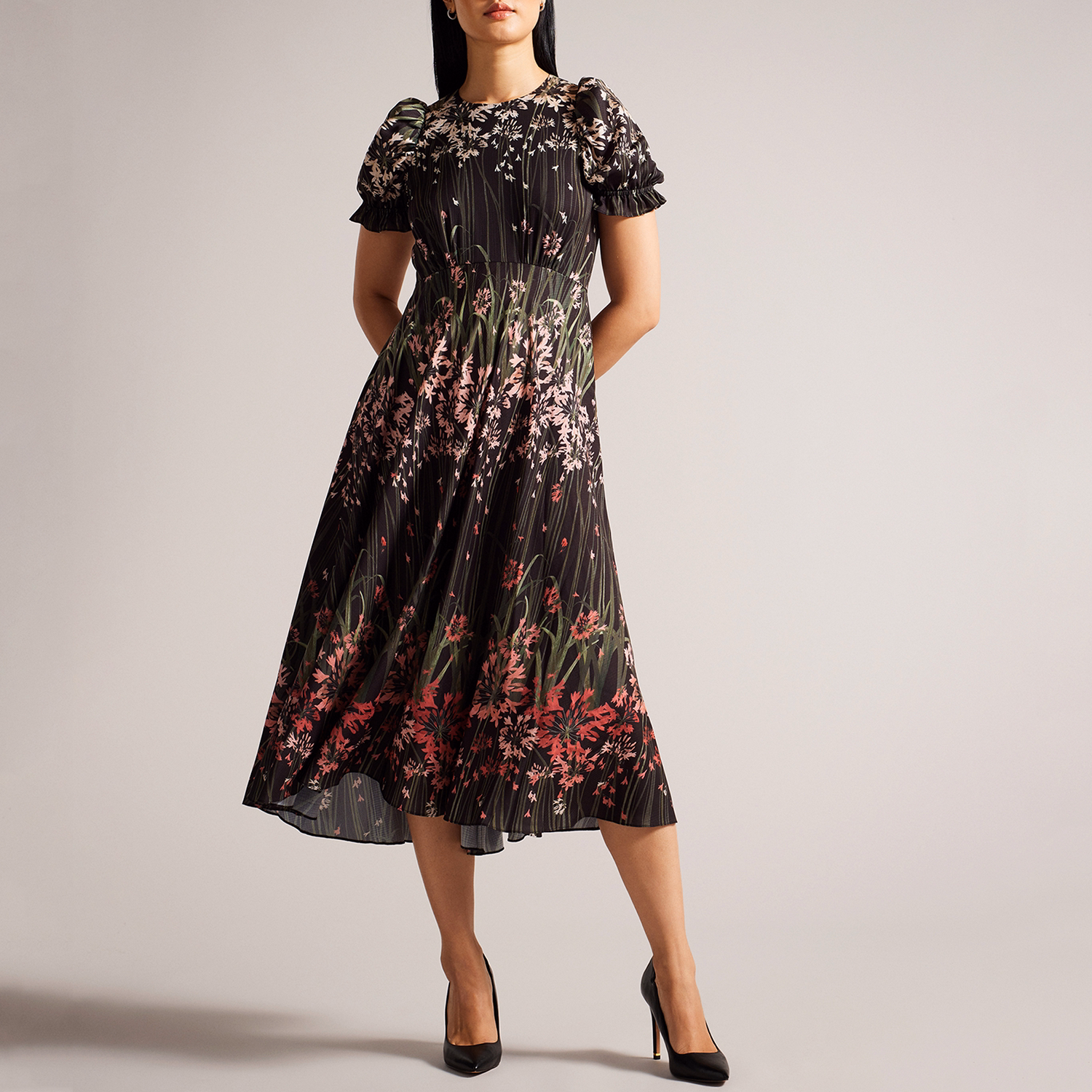 Zahrria Printed Dress