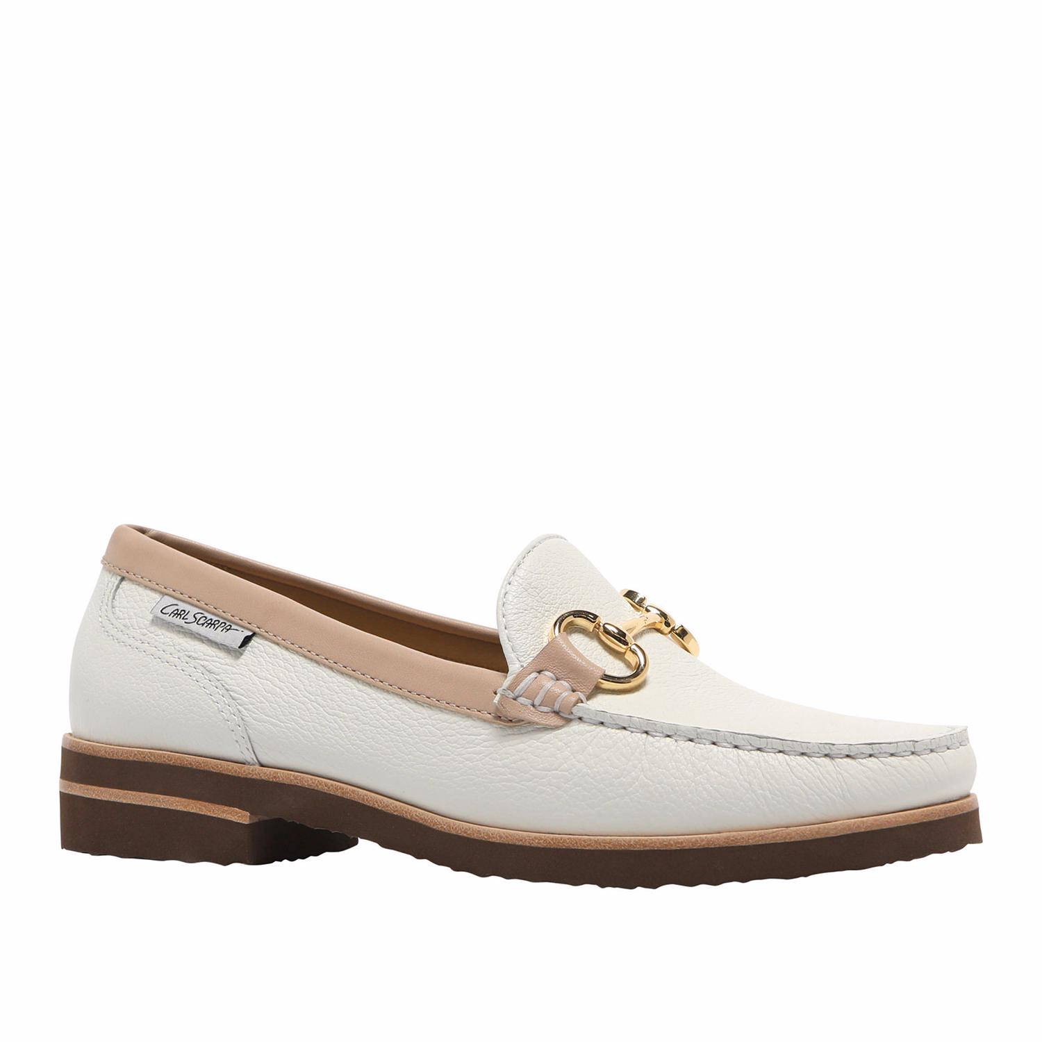 Aubrigo Snaffle-Trim Leather Loafers