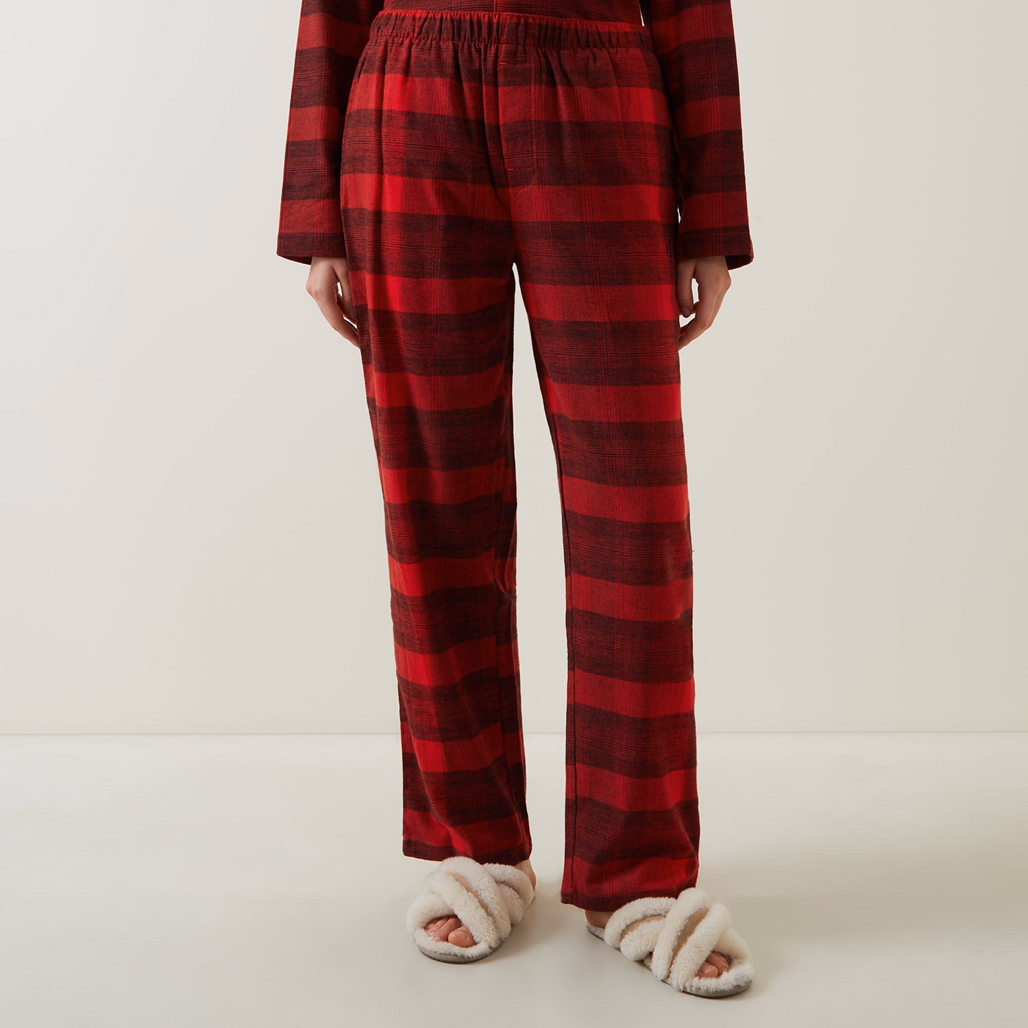 Plaid Flannel Pyjama Bottoms