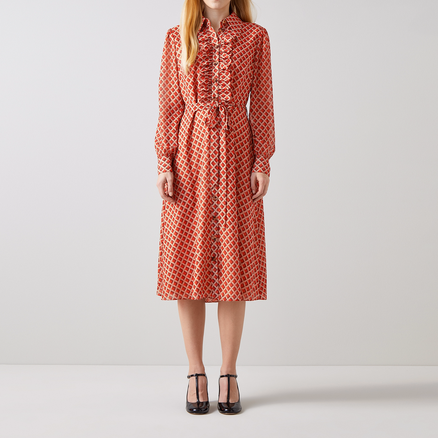 Ensor Graphic Shirt Dress