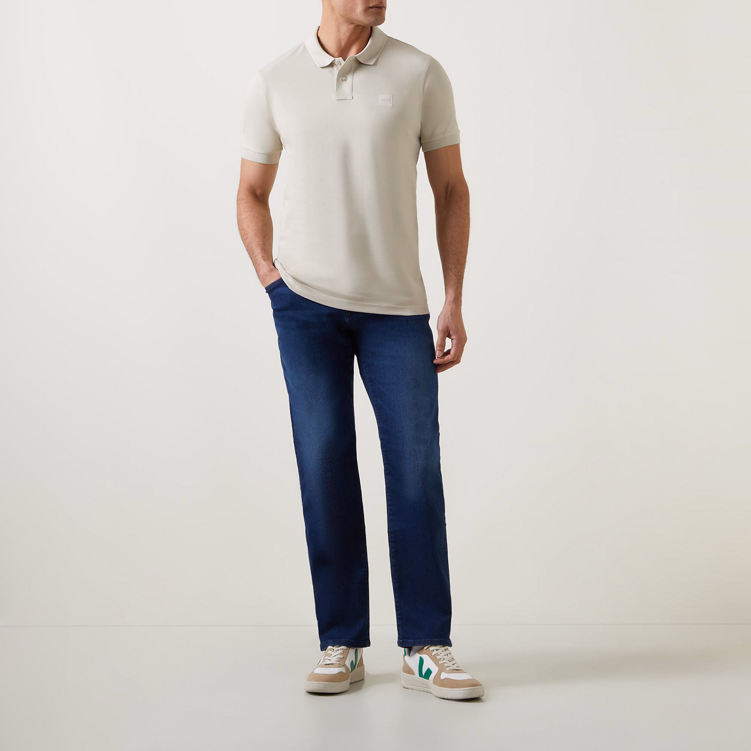 Maine Mid Rise Straight Leg Jeans