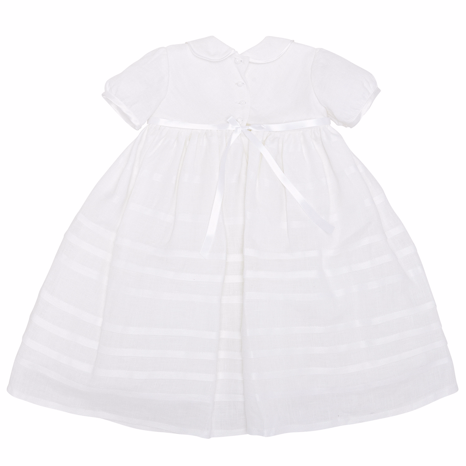 Peter Pan Collar Christening Gown