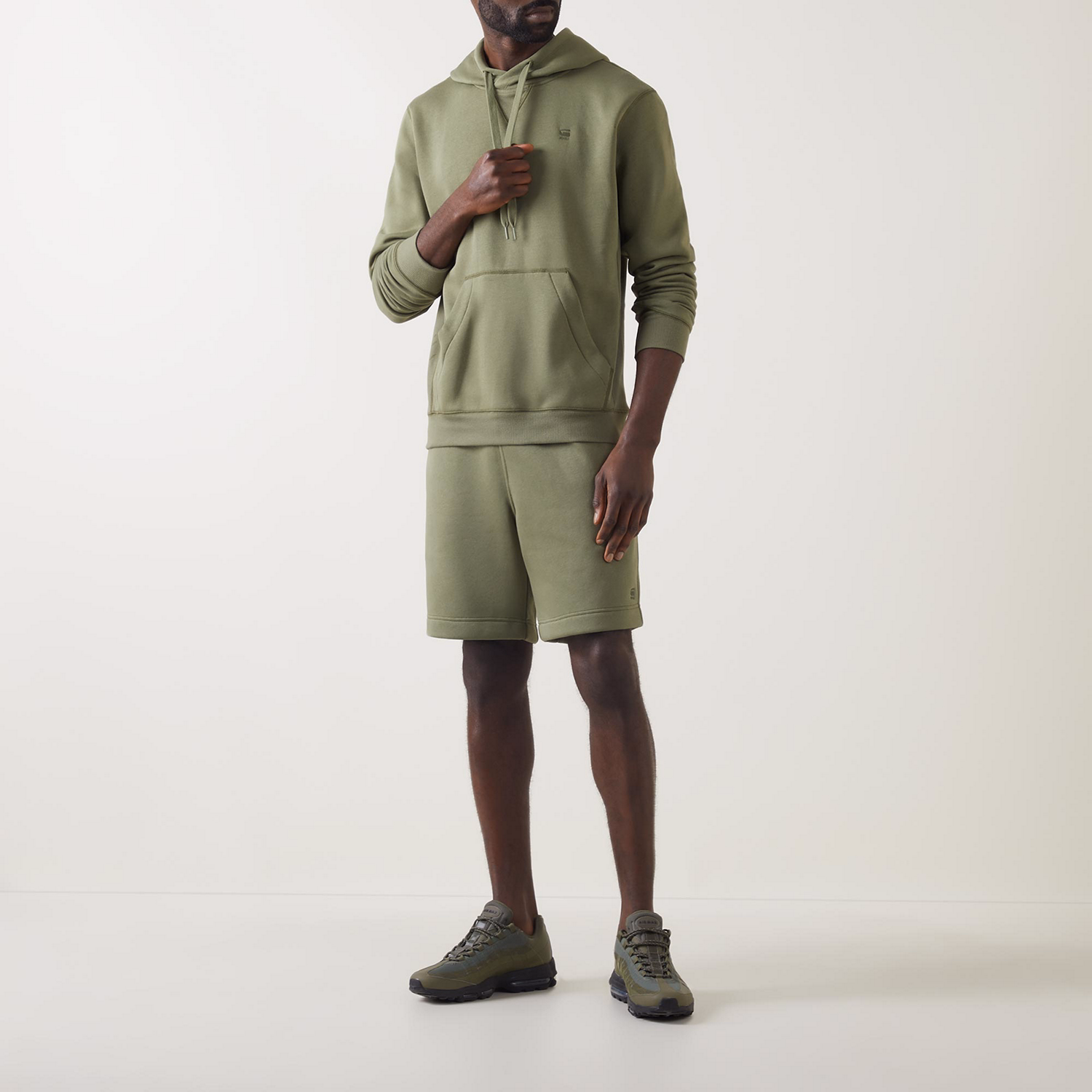 Premium Core Logo Drawstring Shorts