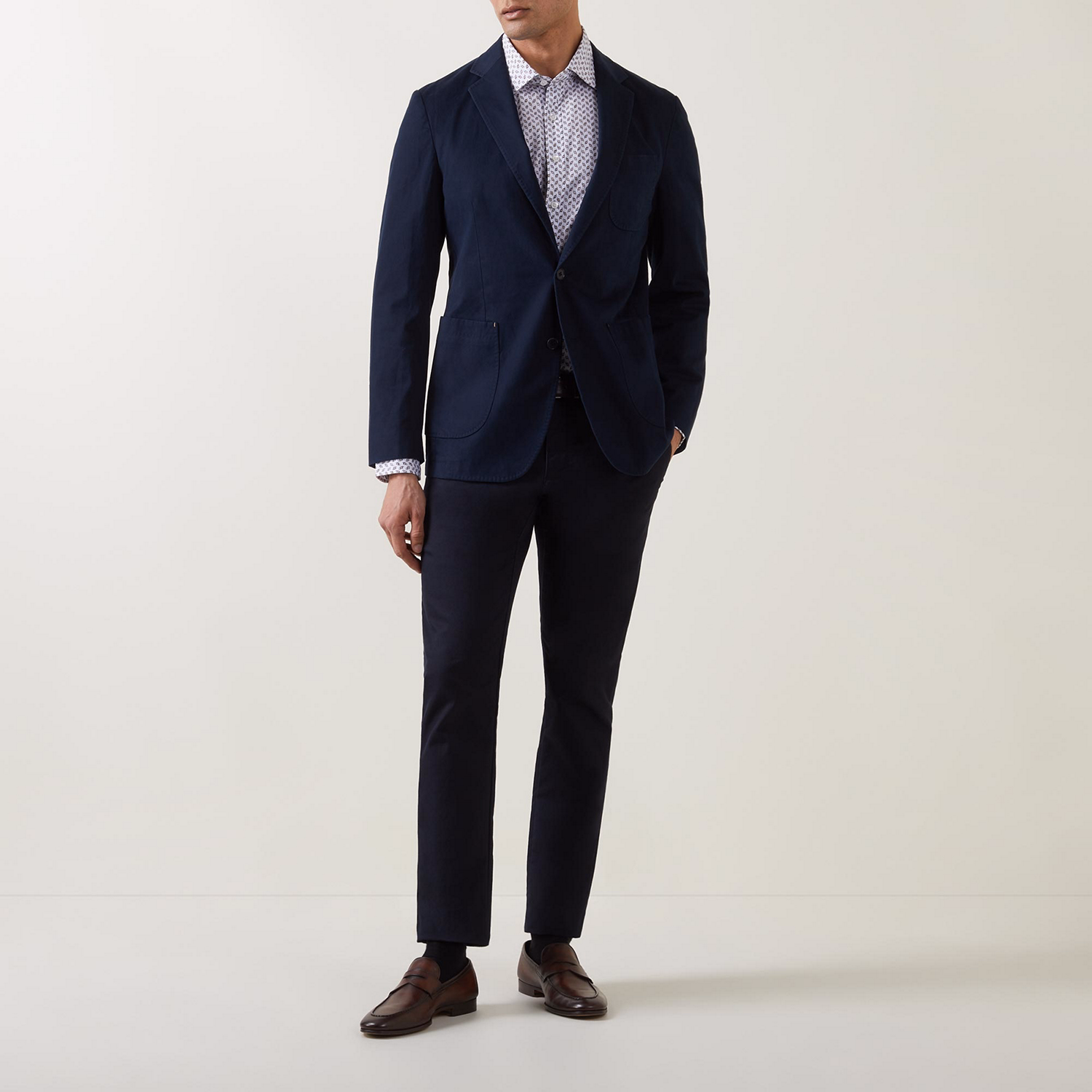 Owen Valley Single-Breasted Blazer