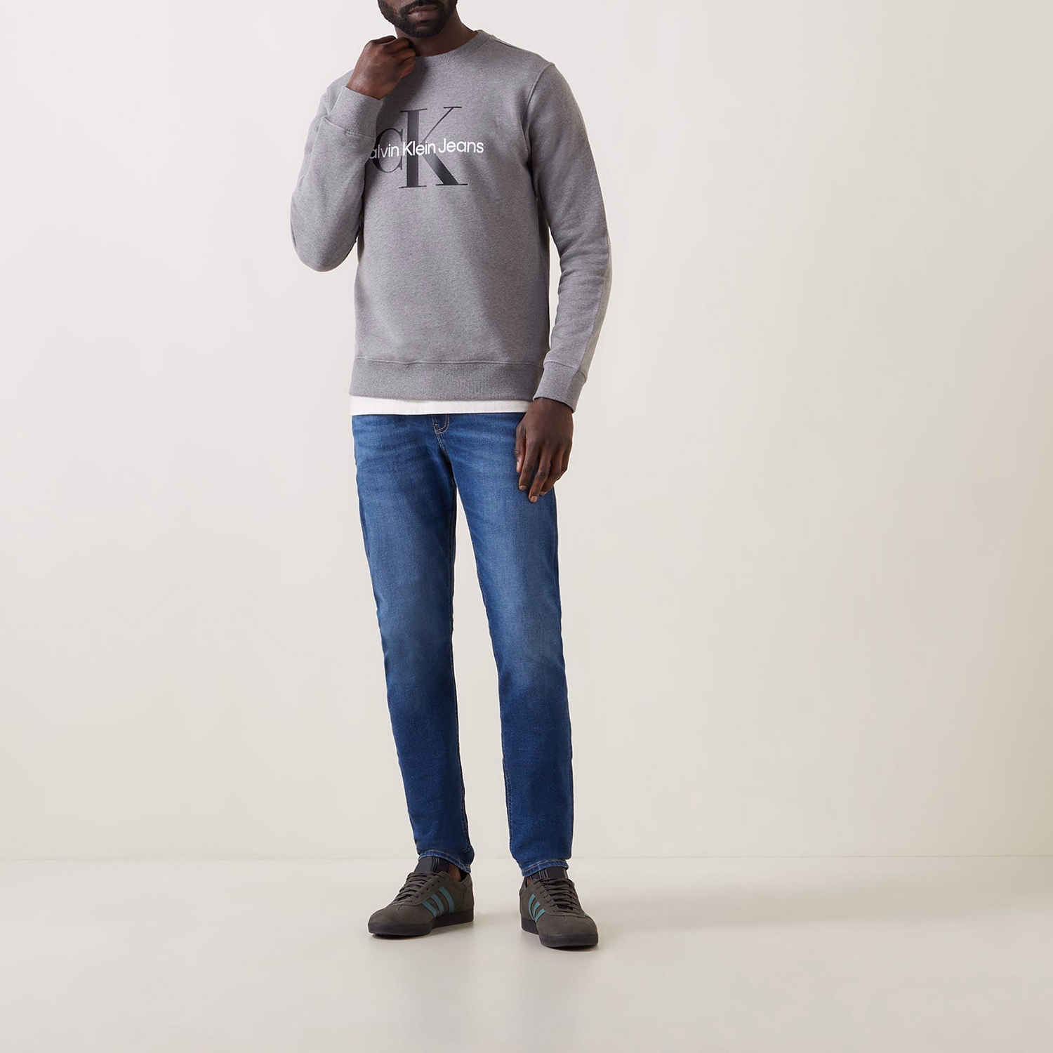 Monogram Logo Sweat Top