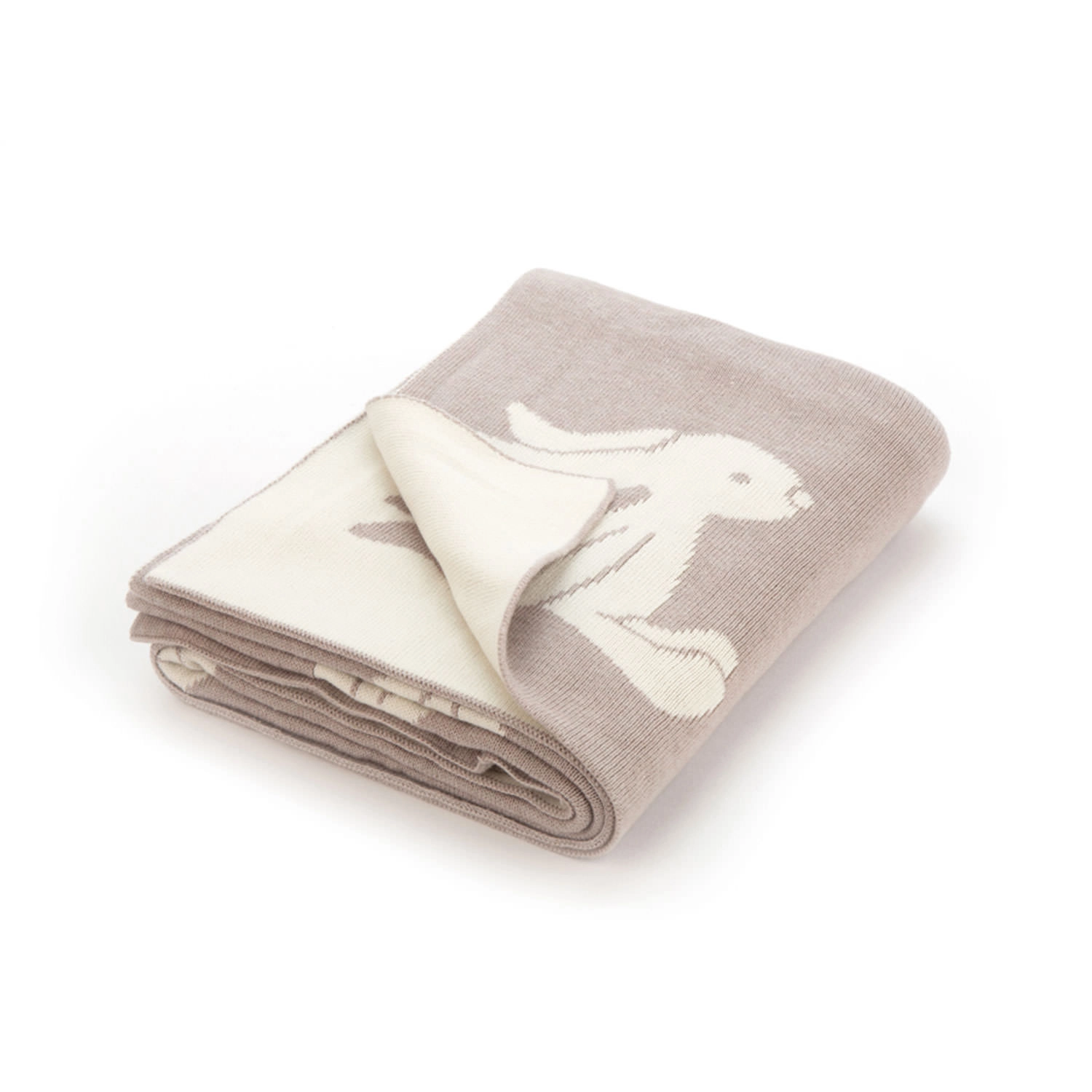 Bashful Bunny Blanket Beige
