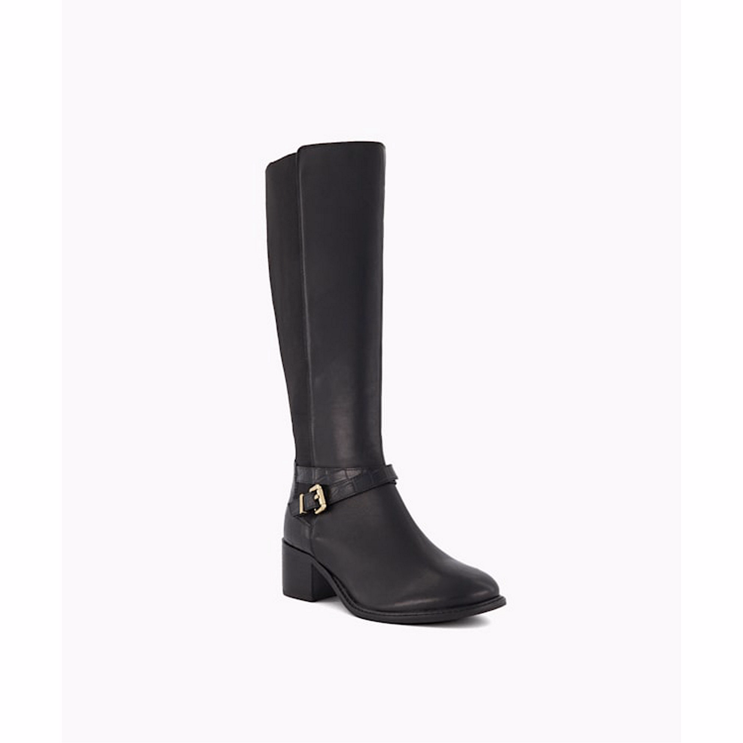 Tildy Buckle-Detail Knee-High Boots