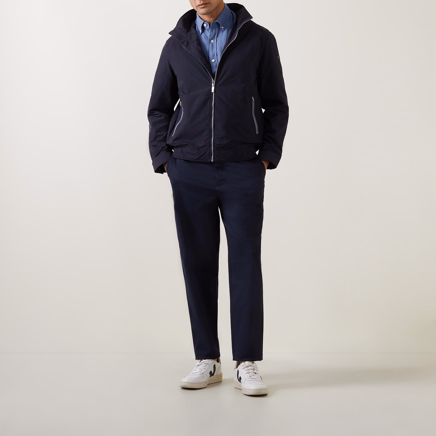 Casual Relaxed-Fit Trousers