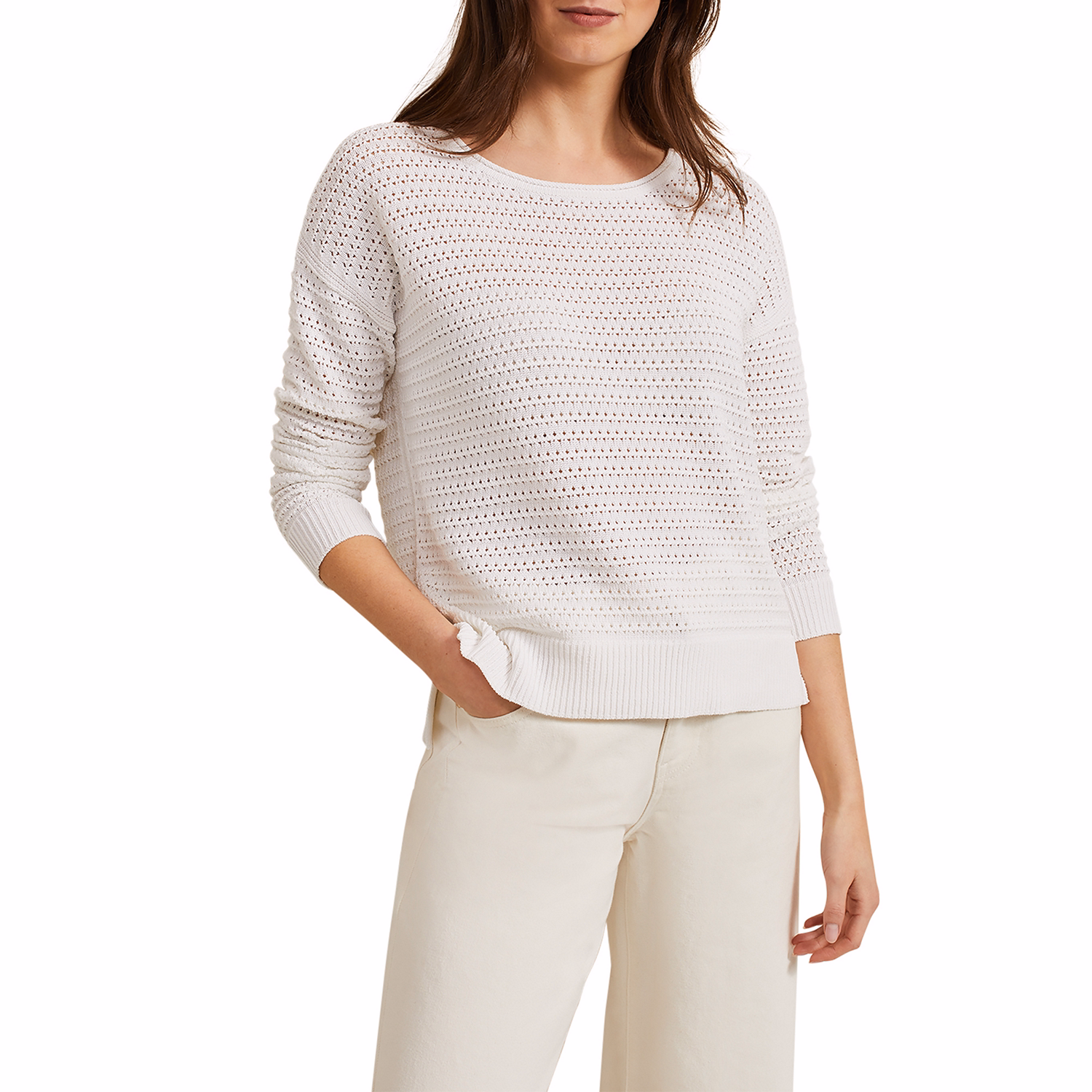 Annie Open-Stitch Sweater