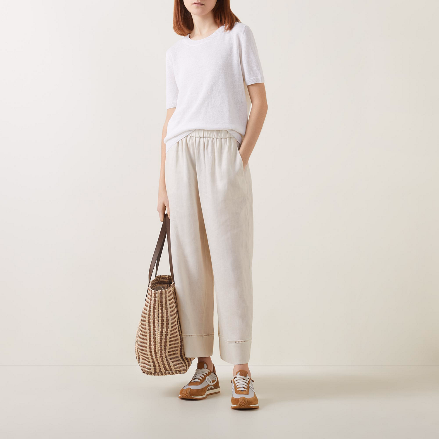 Pancone Fine Knit T-Shirt