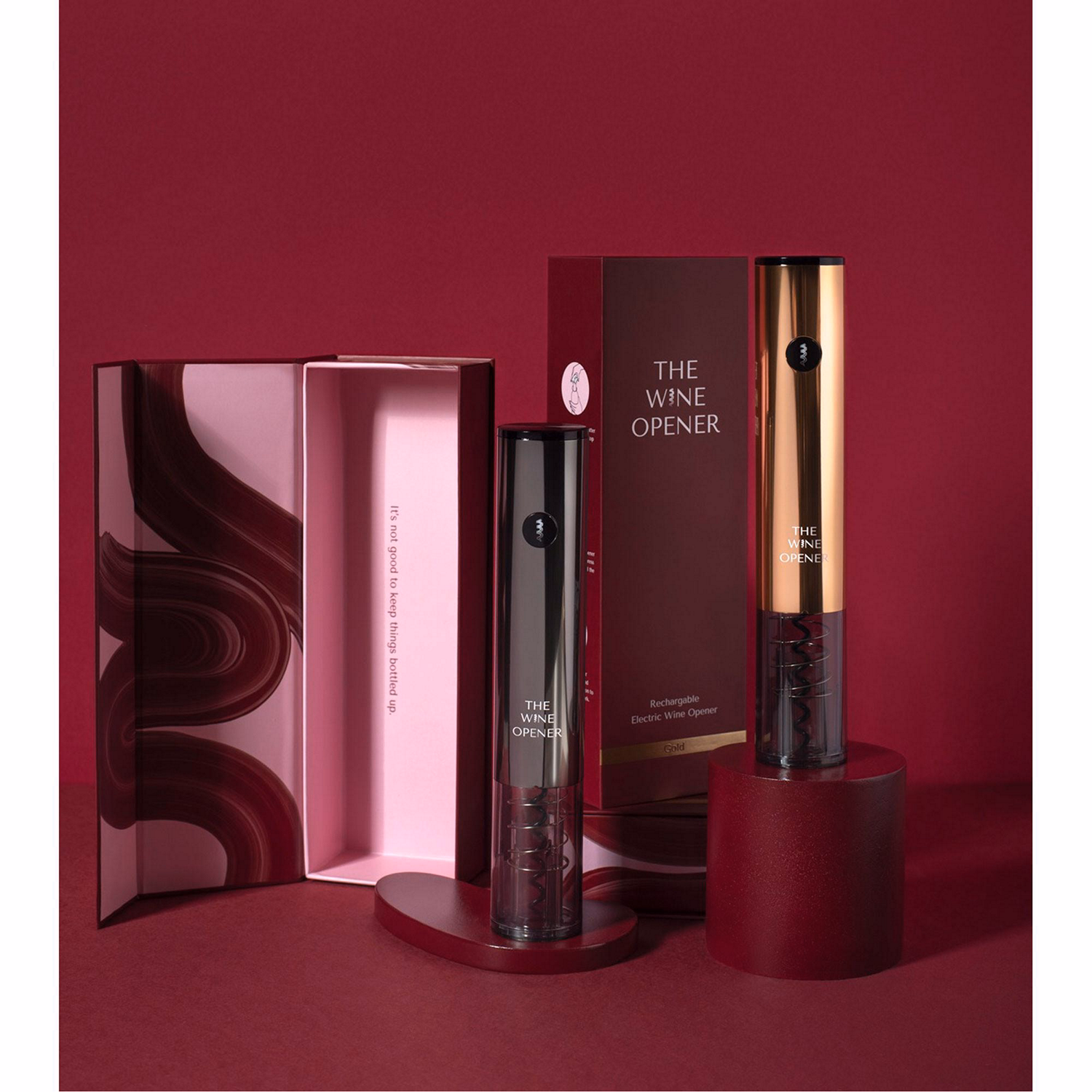 The Electric Wine Opener Gold