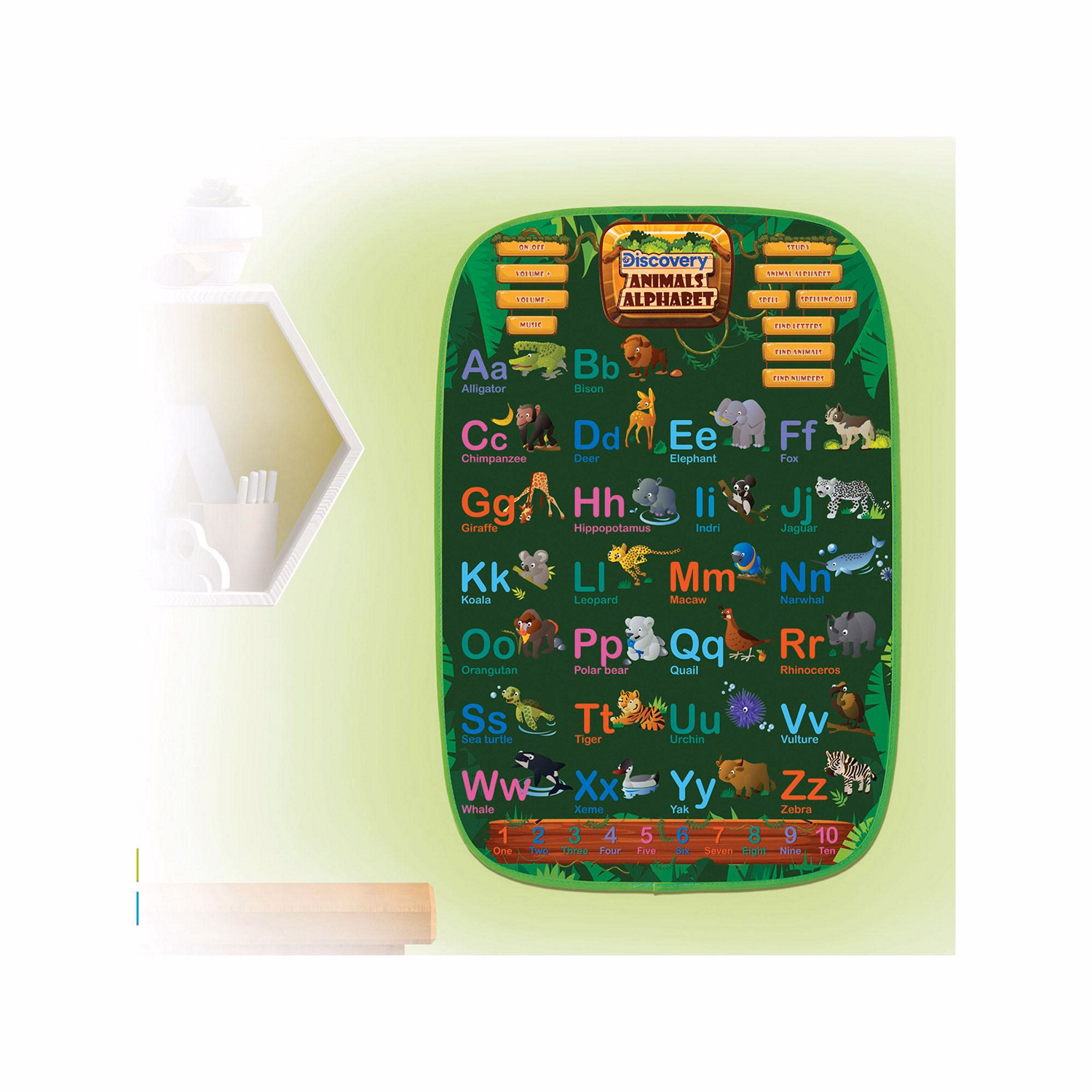 Discovery Alphabet Board