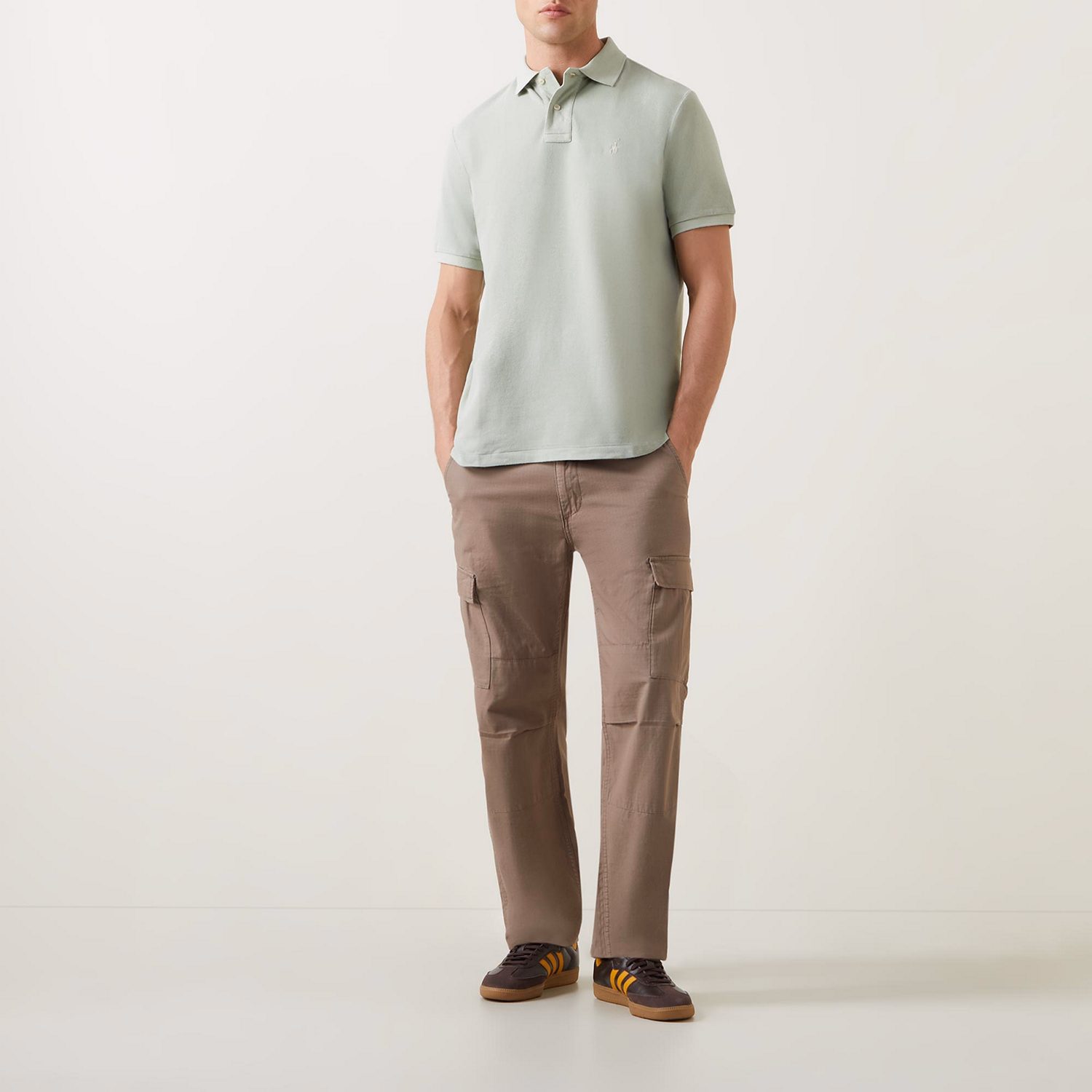 Logo Dyed Polo Shirt