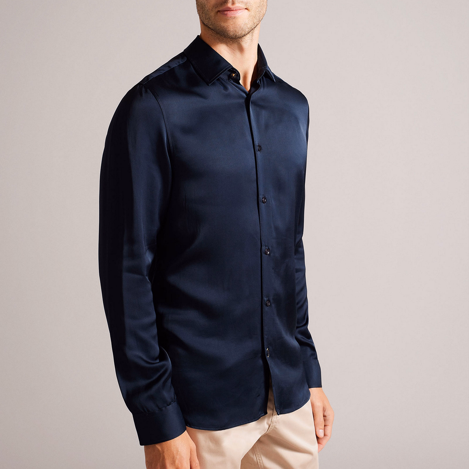 Corato Long Sleeve Lustrous Shirt