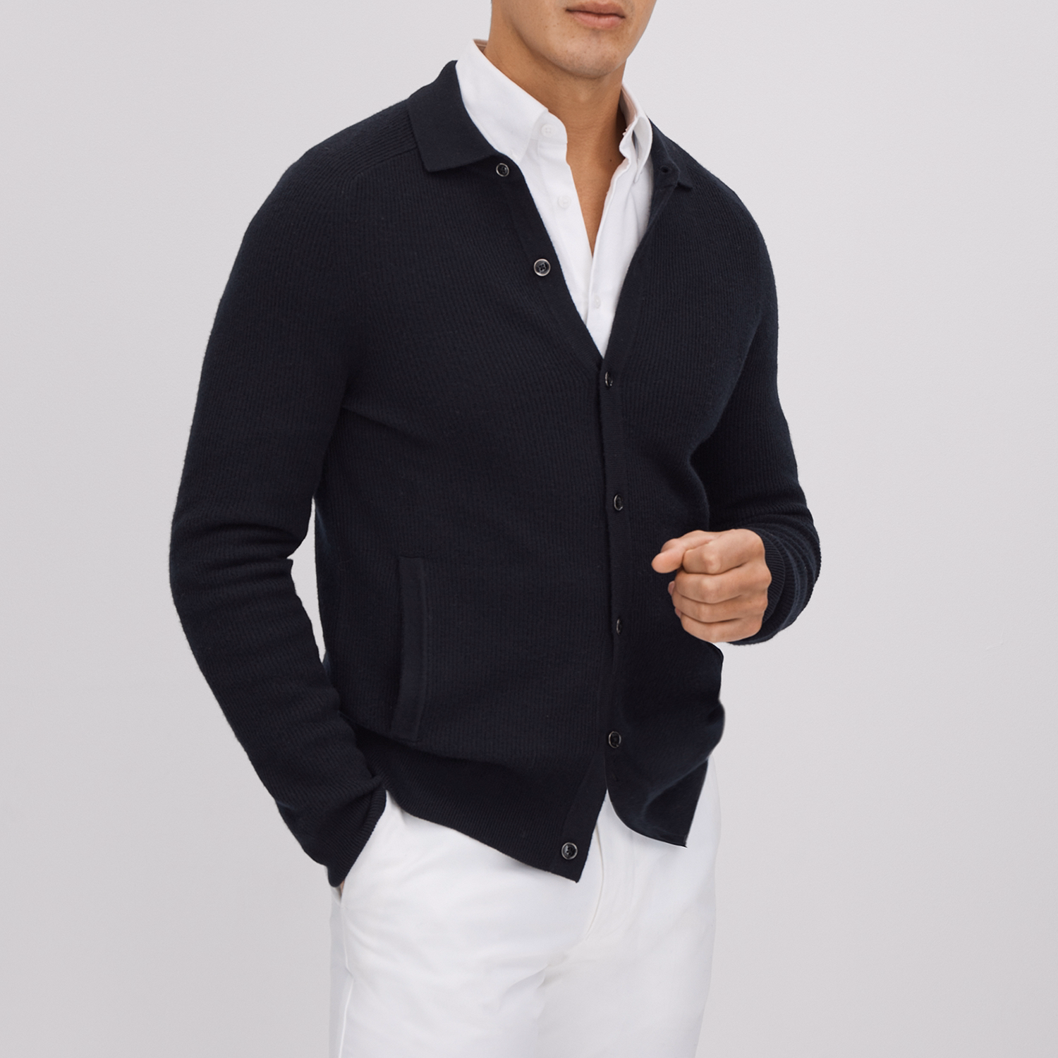 Kiedler Ribbed Cardigan