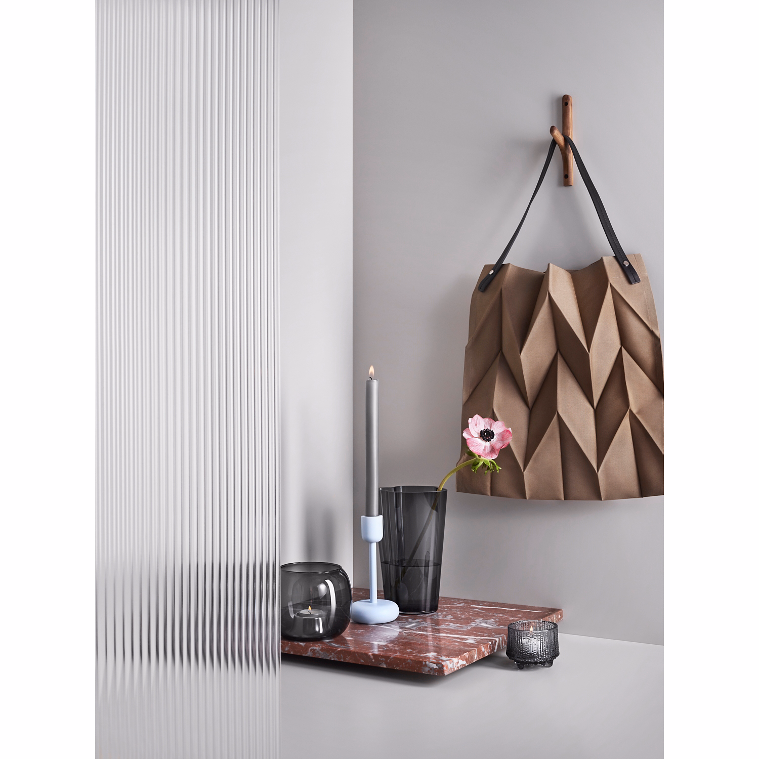 Aalto Vase 220mm Dark Grey