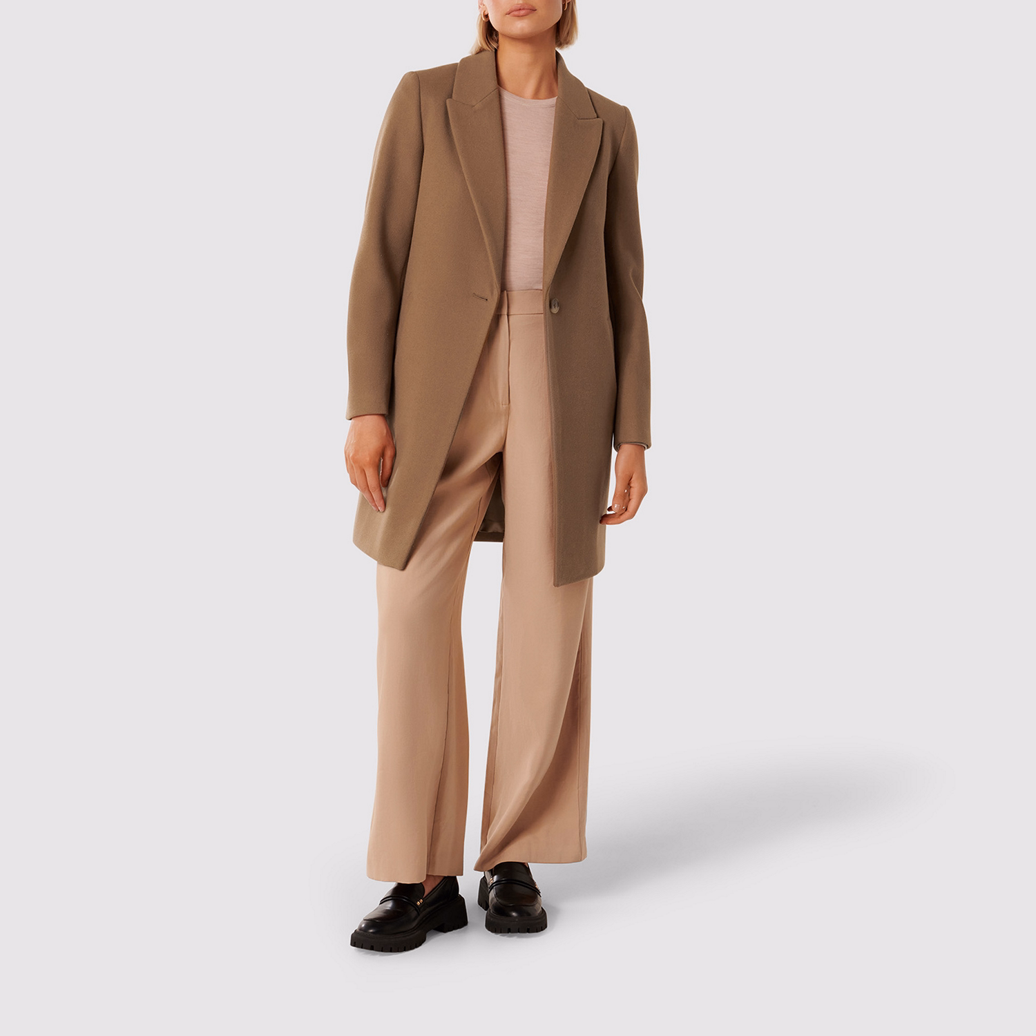 Becca Single-Breasted Coat