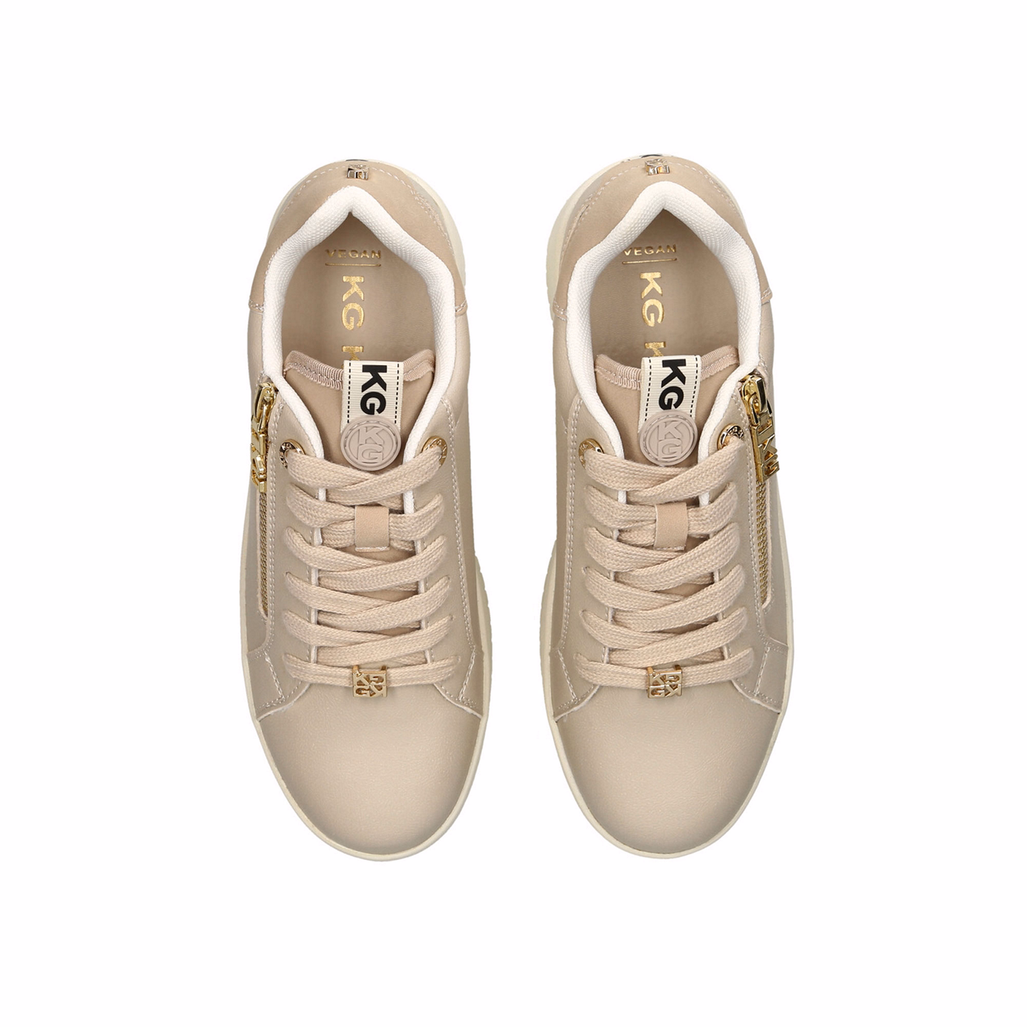 Leslie Zip-Up Platform Trainers