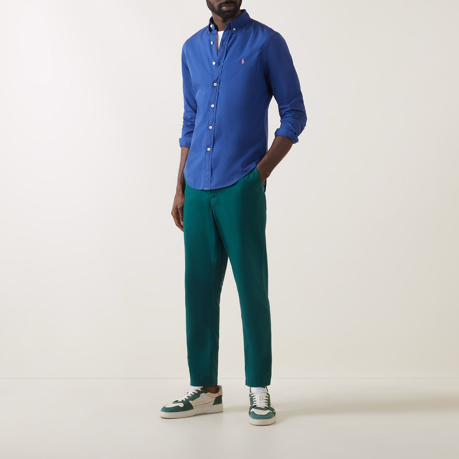 Twill Logo Casual Shirt