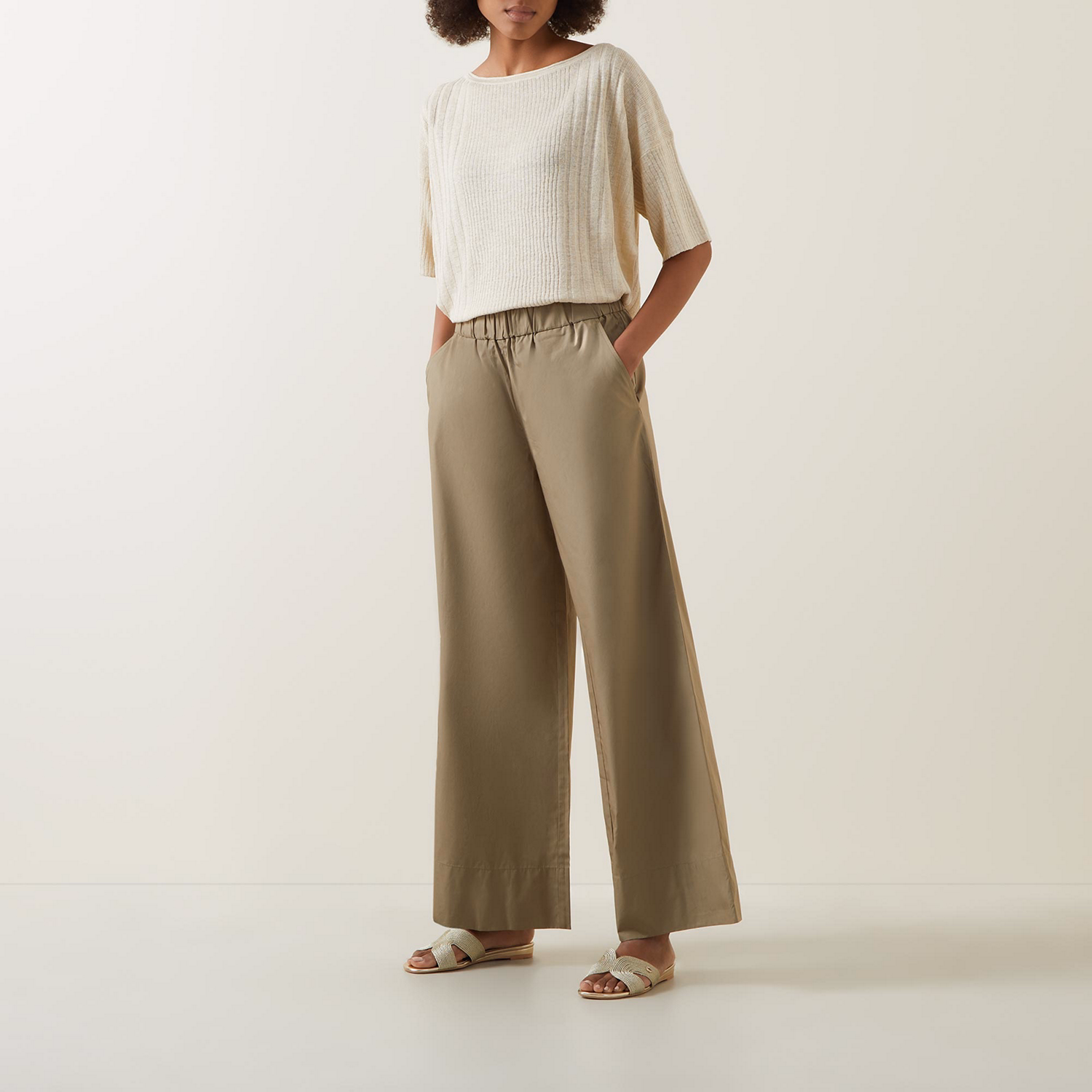 Lauto Wide-Leg Trousers