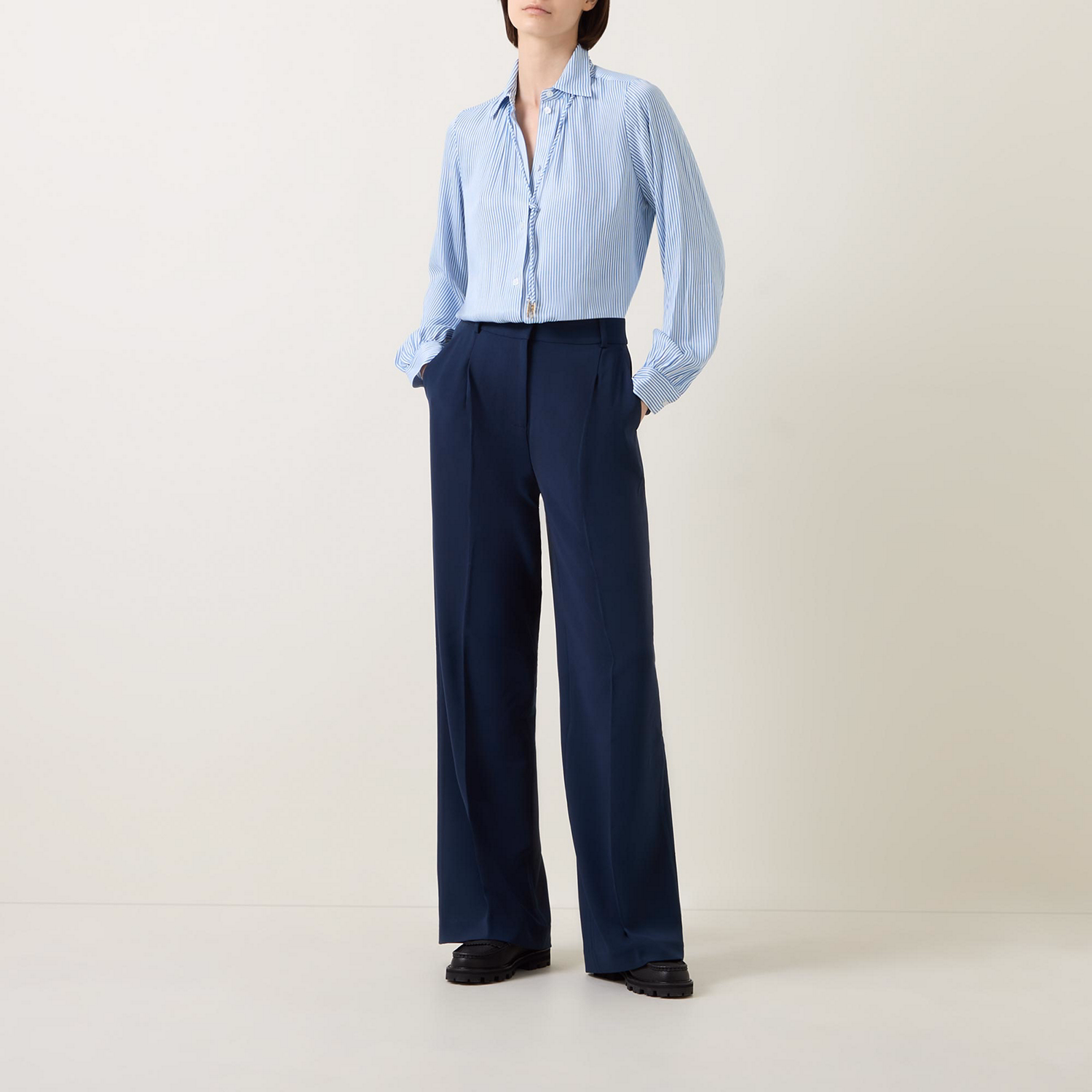 Ladder Pinstripe Shirt