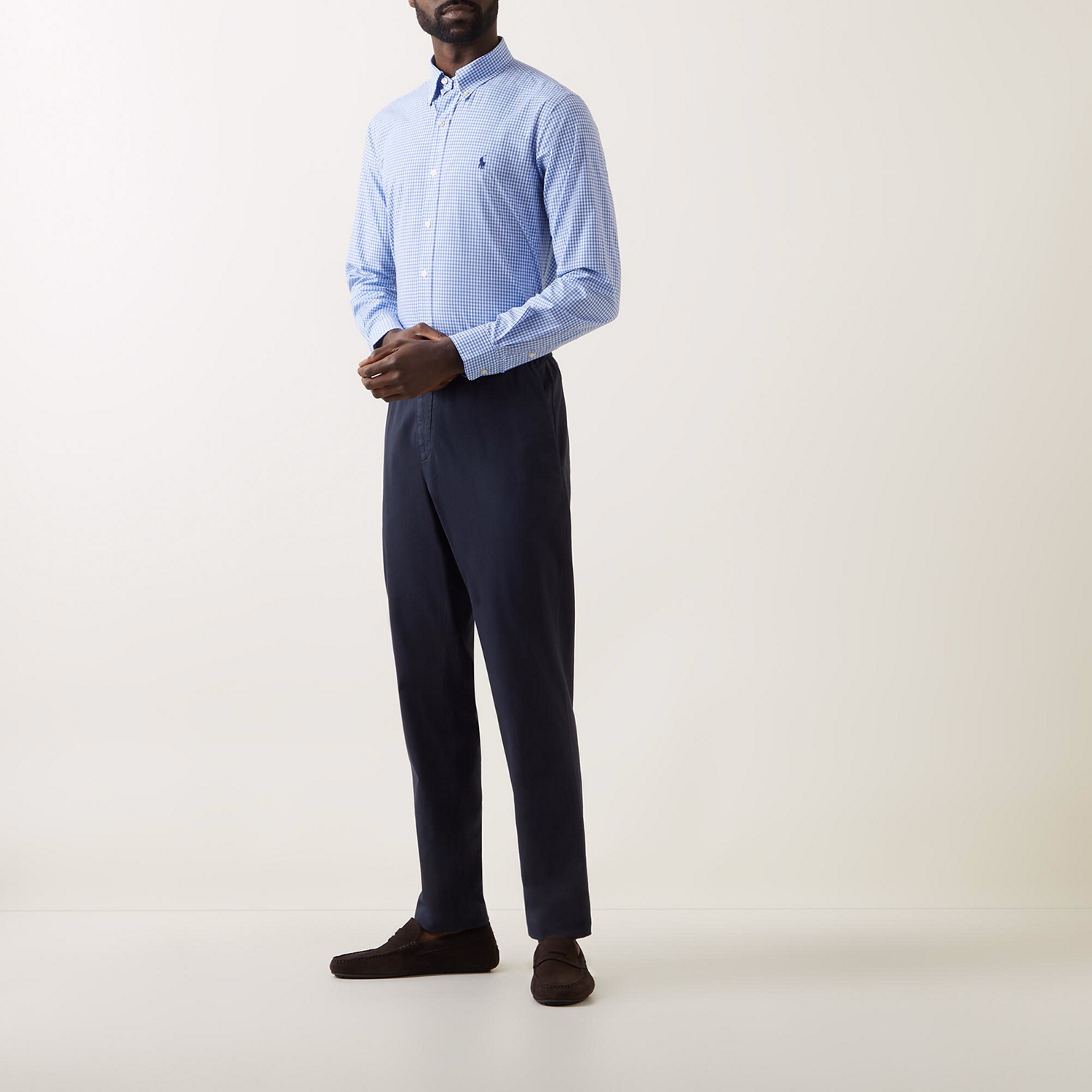 Check Single-Cuff Formal Shirt