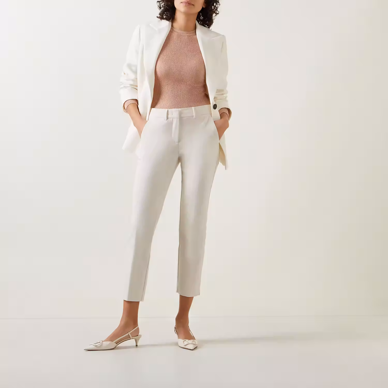 Macario Mid-Rise Slim Leg Trousers