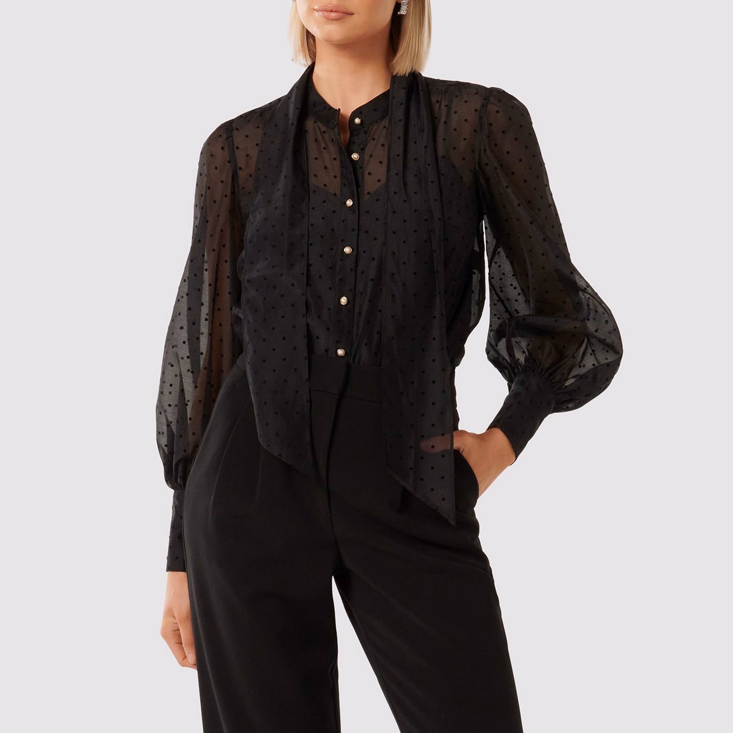 Sasha Organza Blouse