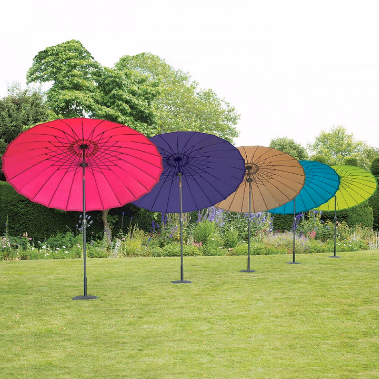 Geisha 250cm Parasol Taupe