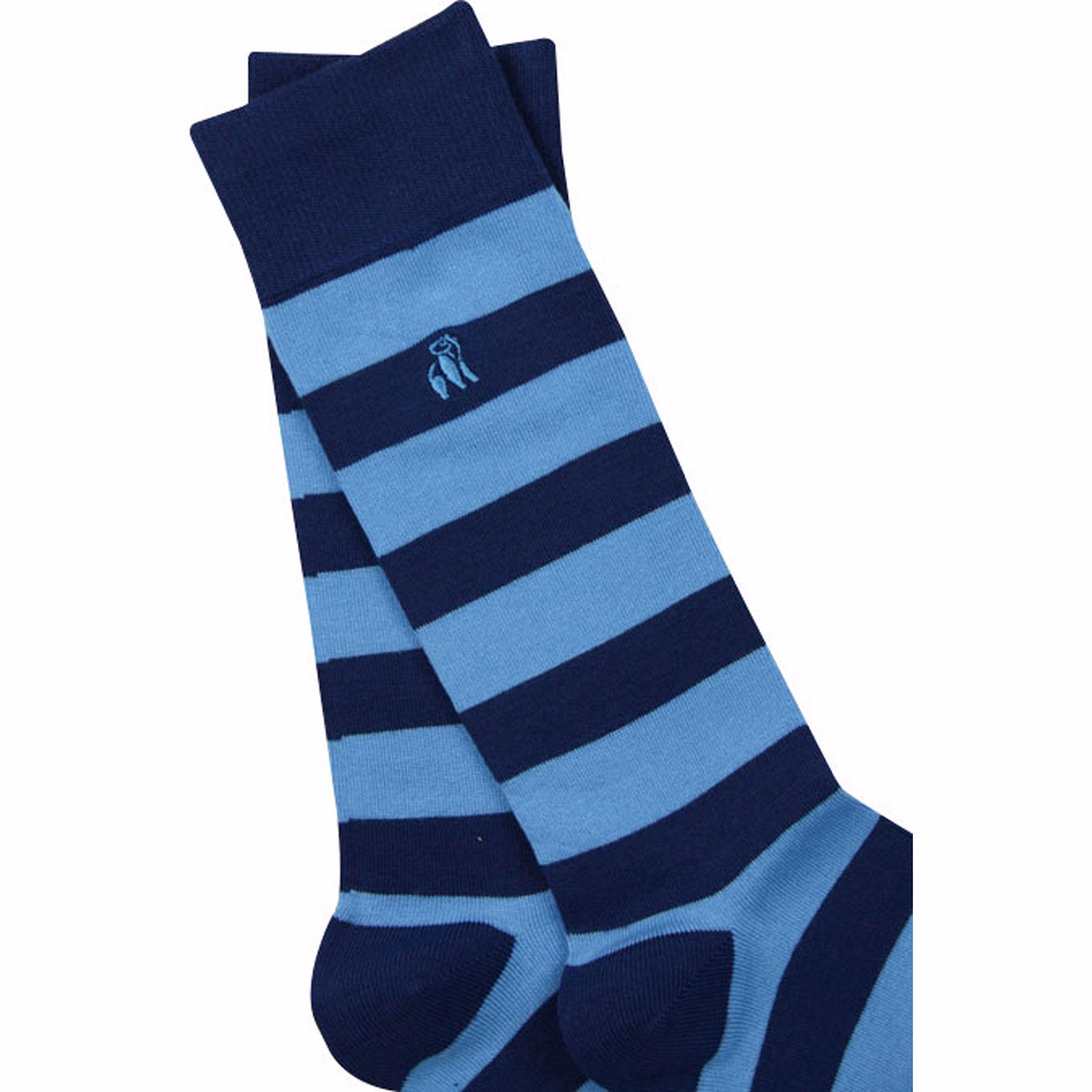 Sky Blue Stripe Socks