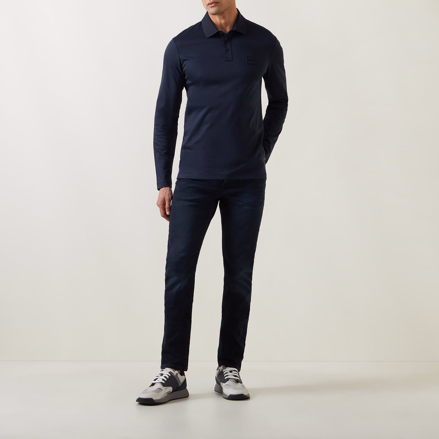 Delaware Mid-Rise Slim Leg Jeans