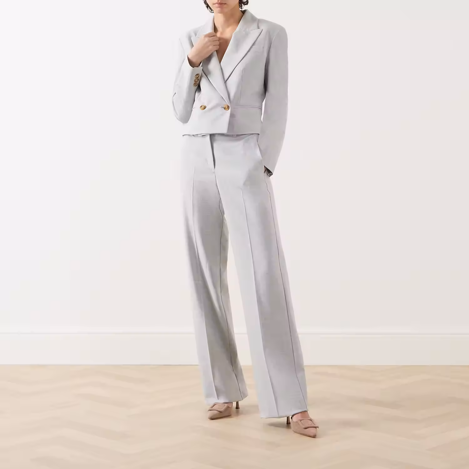 Teutone Double-Breasted Blazer