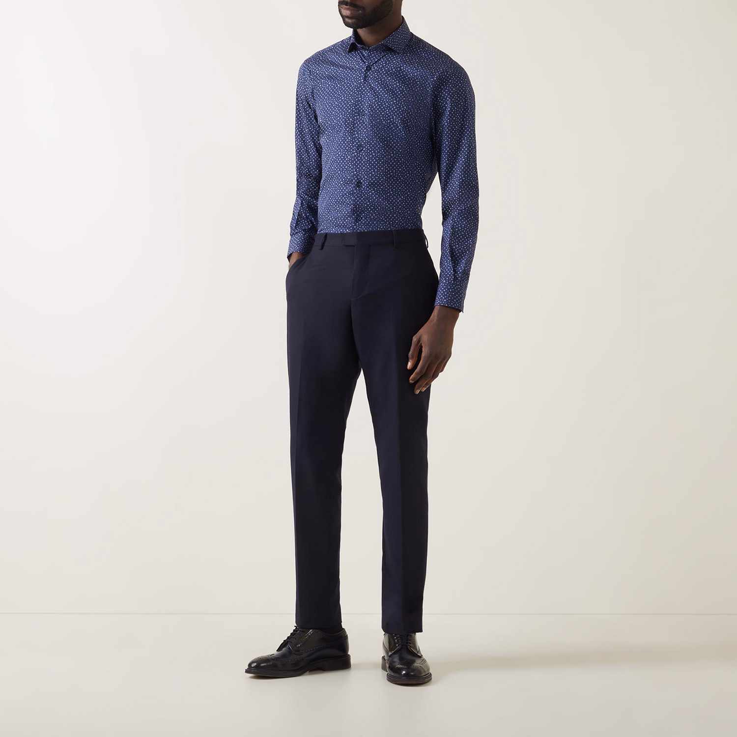 Frank Geometric Formal Shirt