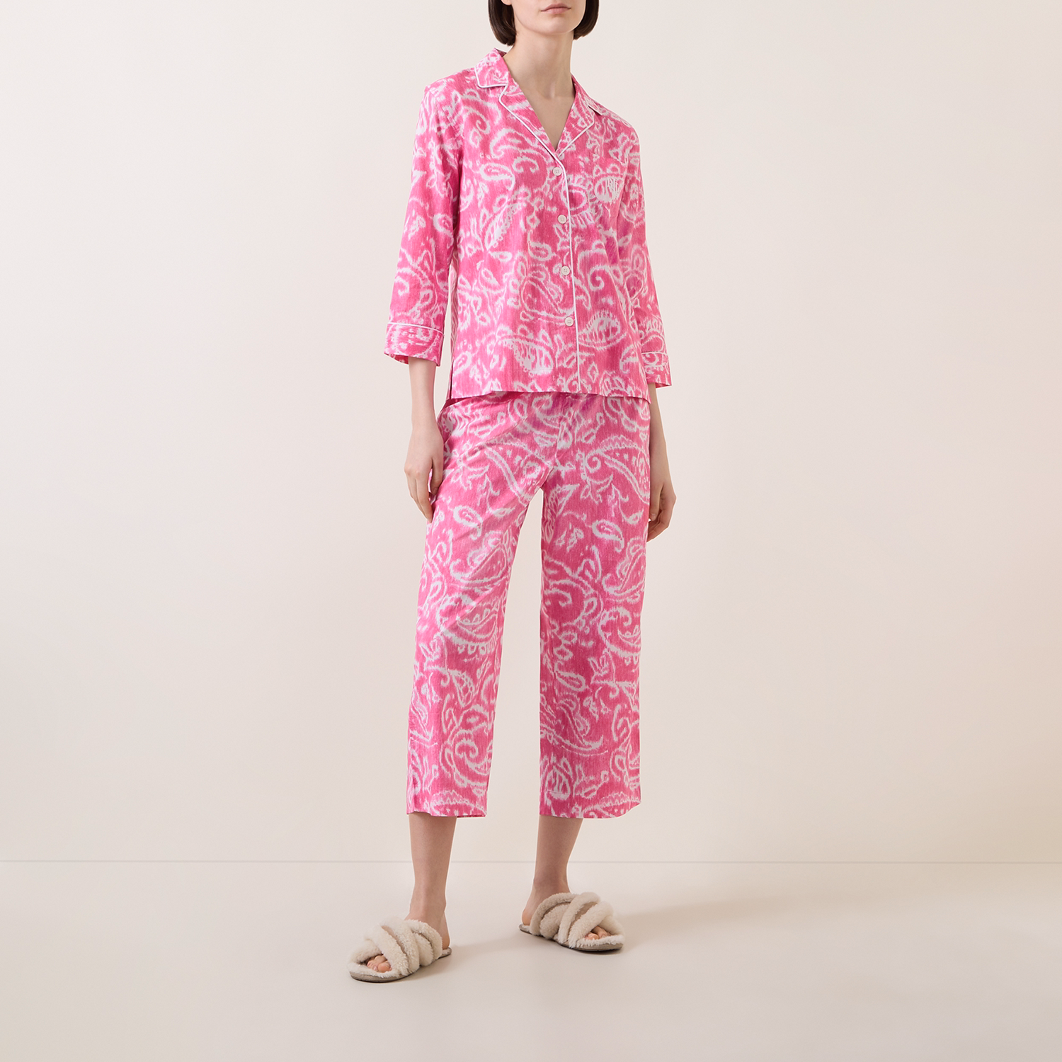 Printed Capri Pyjama Set