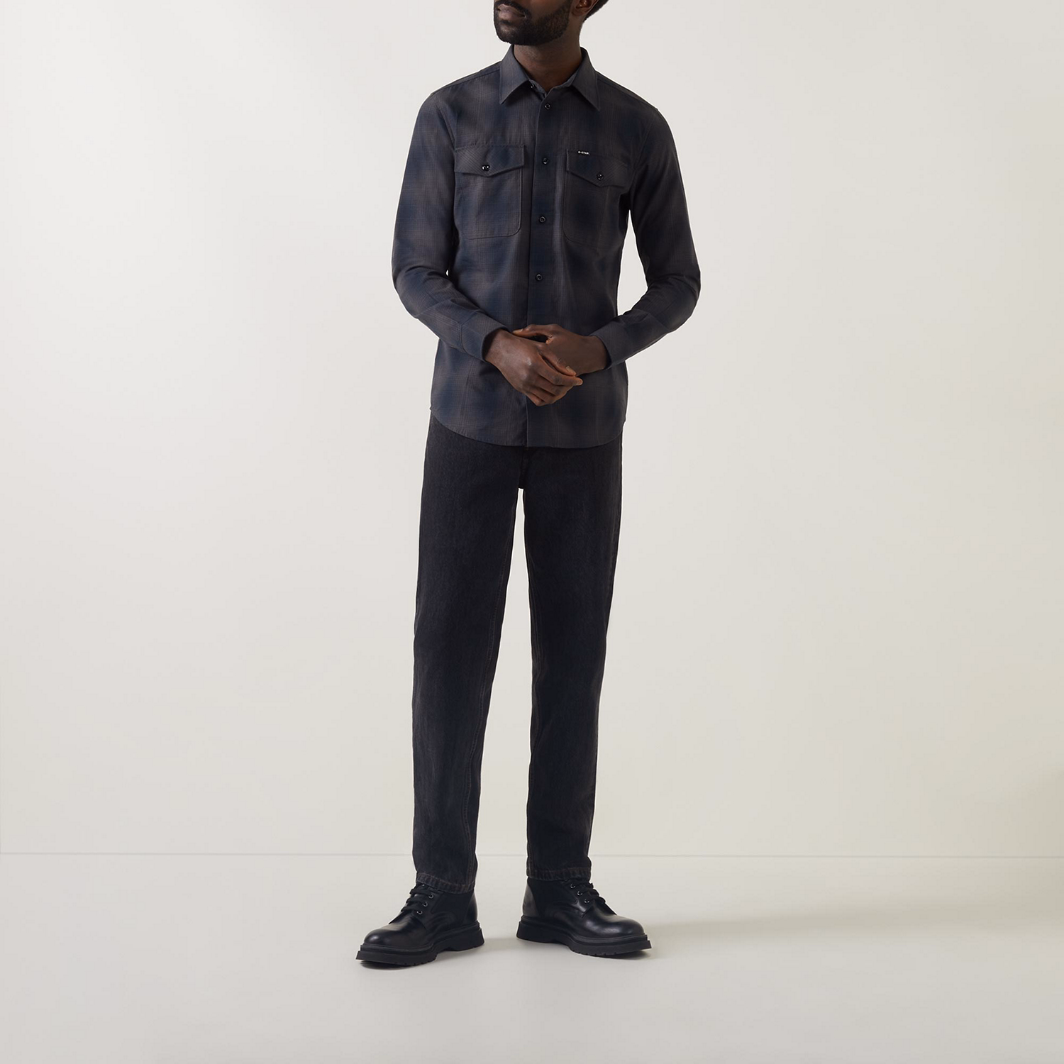 Marine Slim Casual Shirt