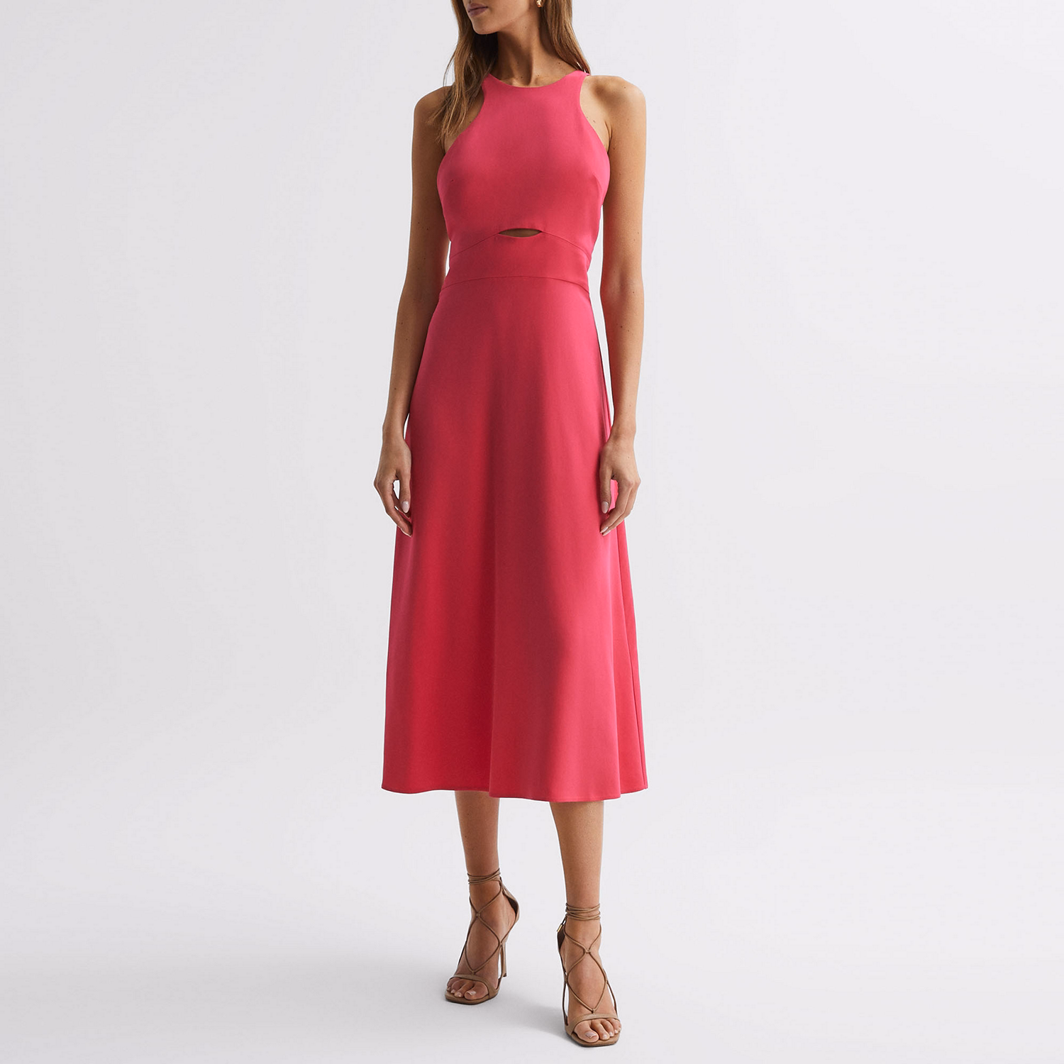 Vienna Cut Out Midi Dress