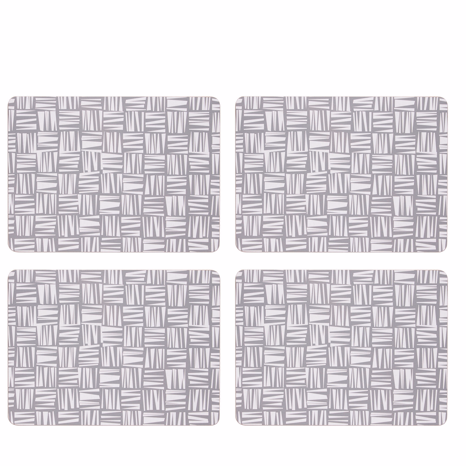 Brooklyn Grey Placemats and Coasters
