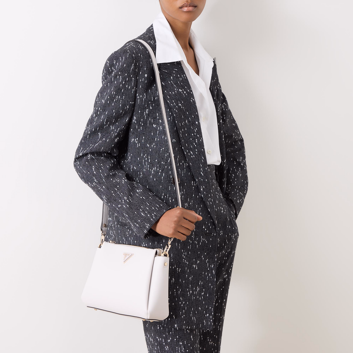 Iwona Logo Crossbody Bag