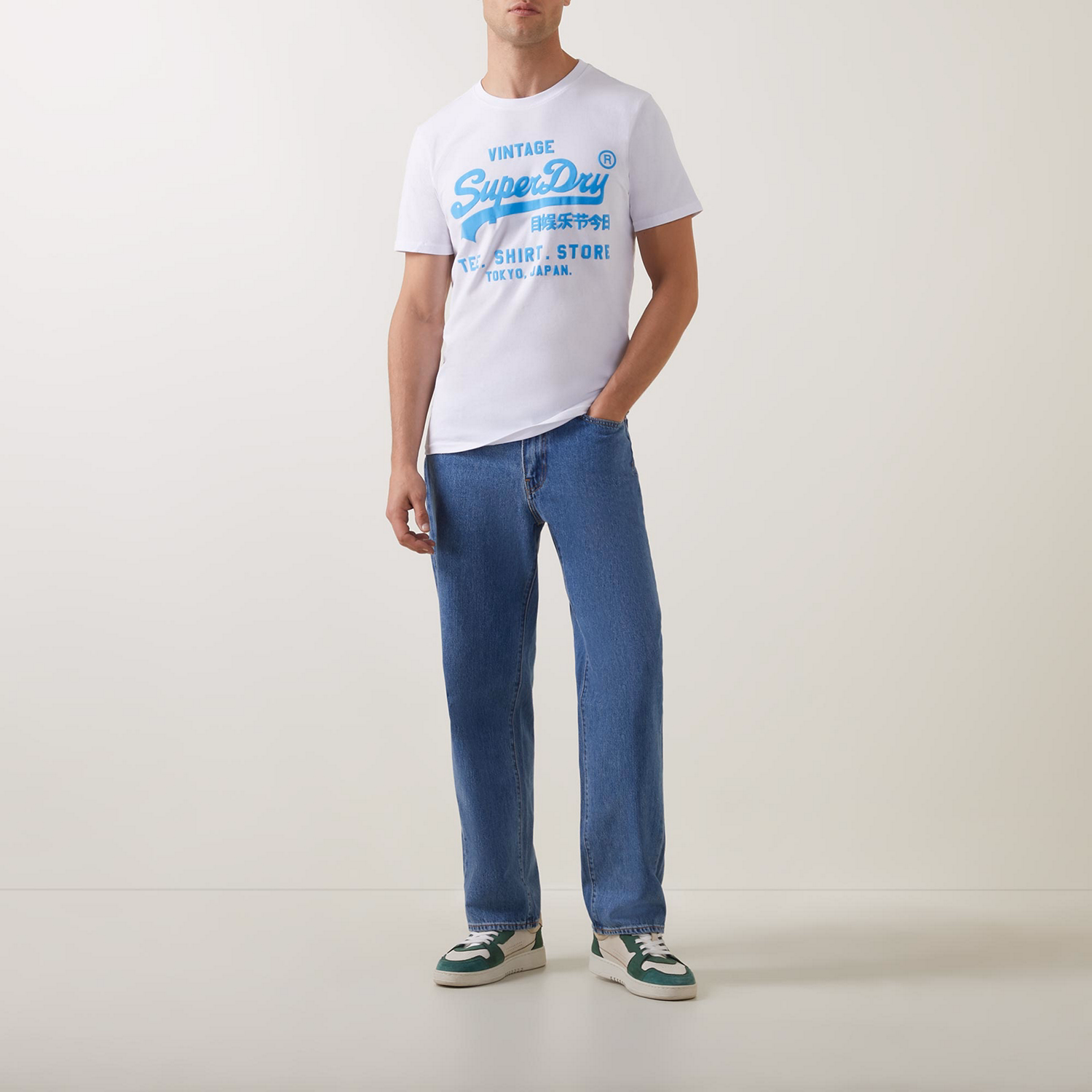 Neon Vintage Logo T-Shirt