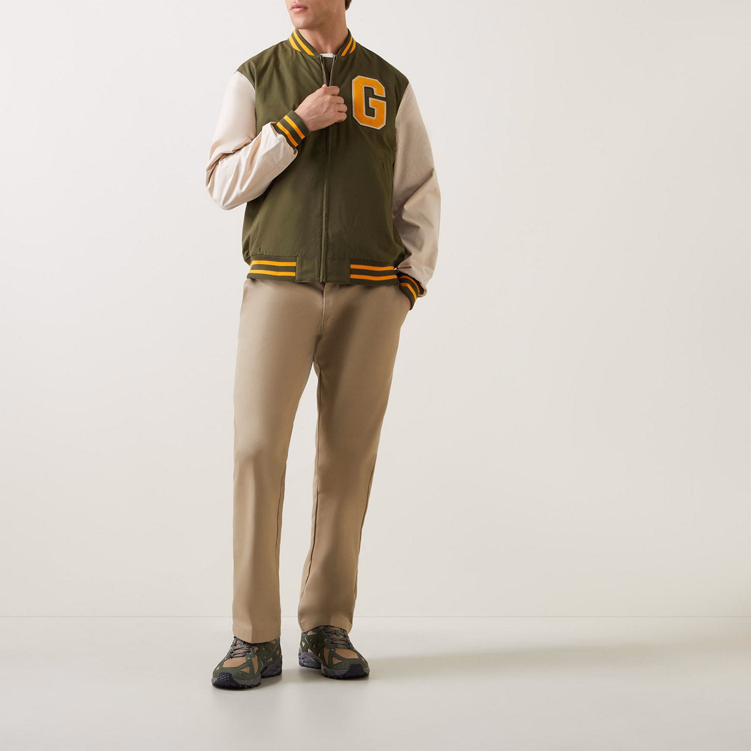G Logo Varsity Jacket