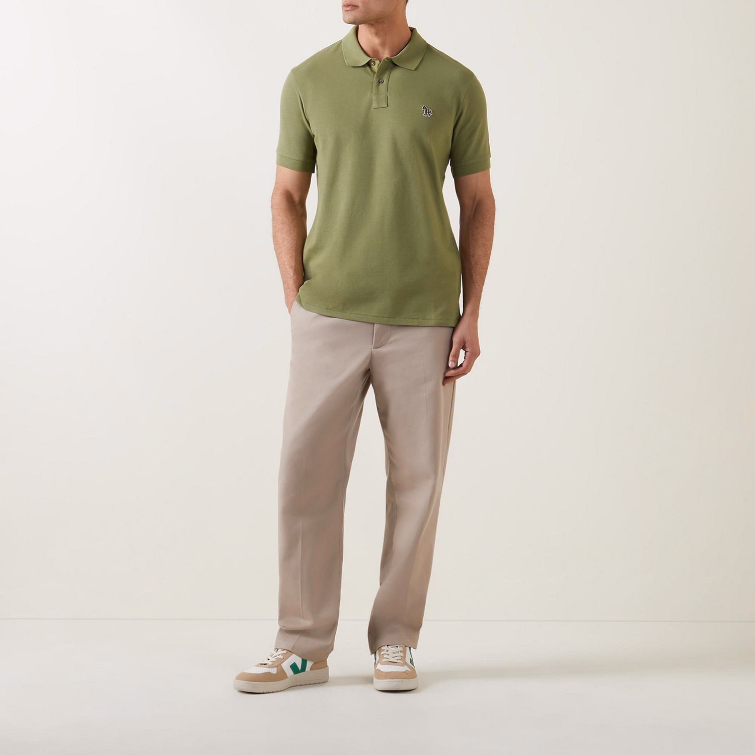 Zebra Logo Polo Shirt