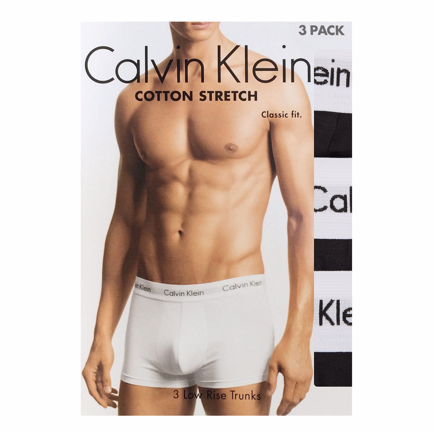 Three Pack Low Rise Trunks