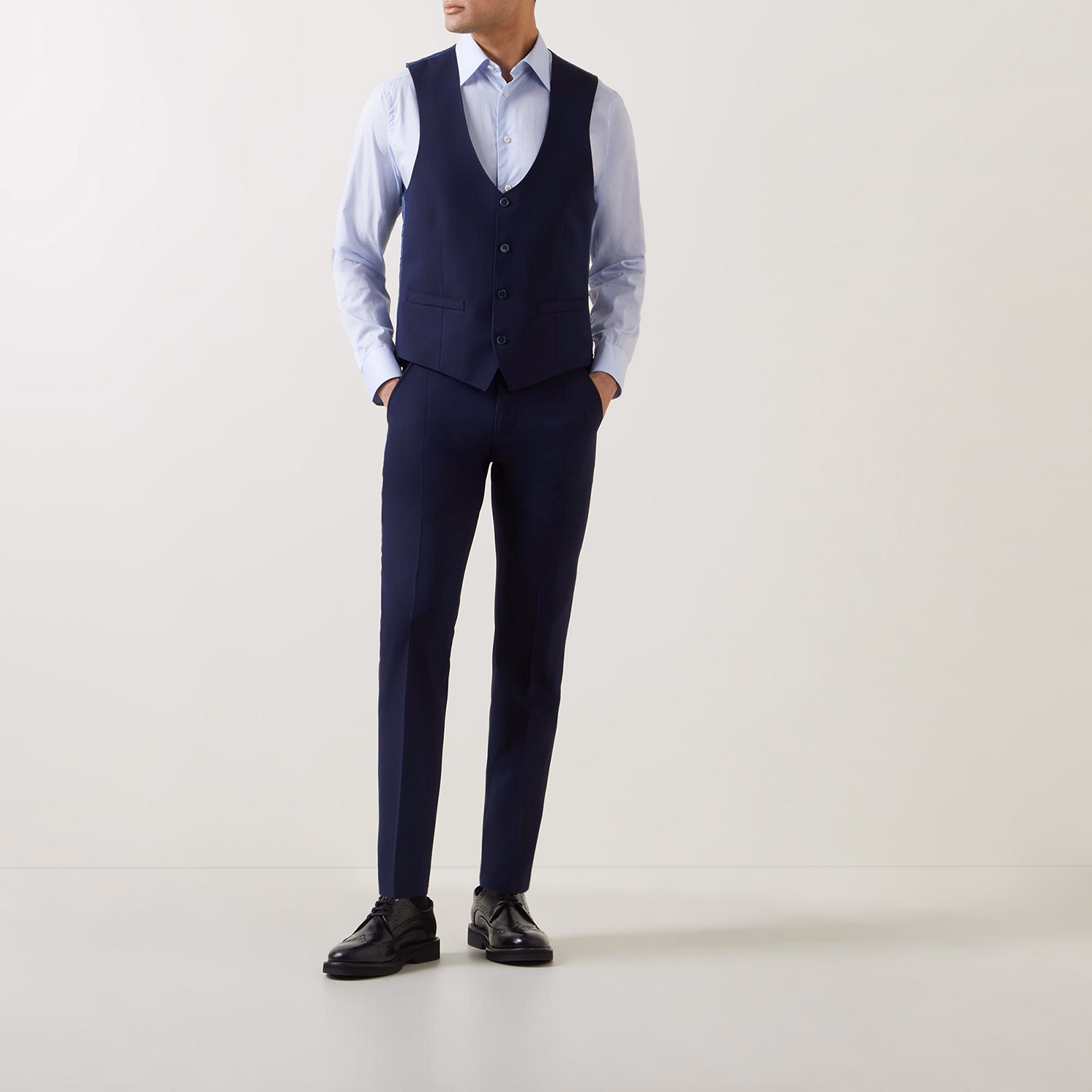 Slim-Fit Suit Trousers