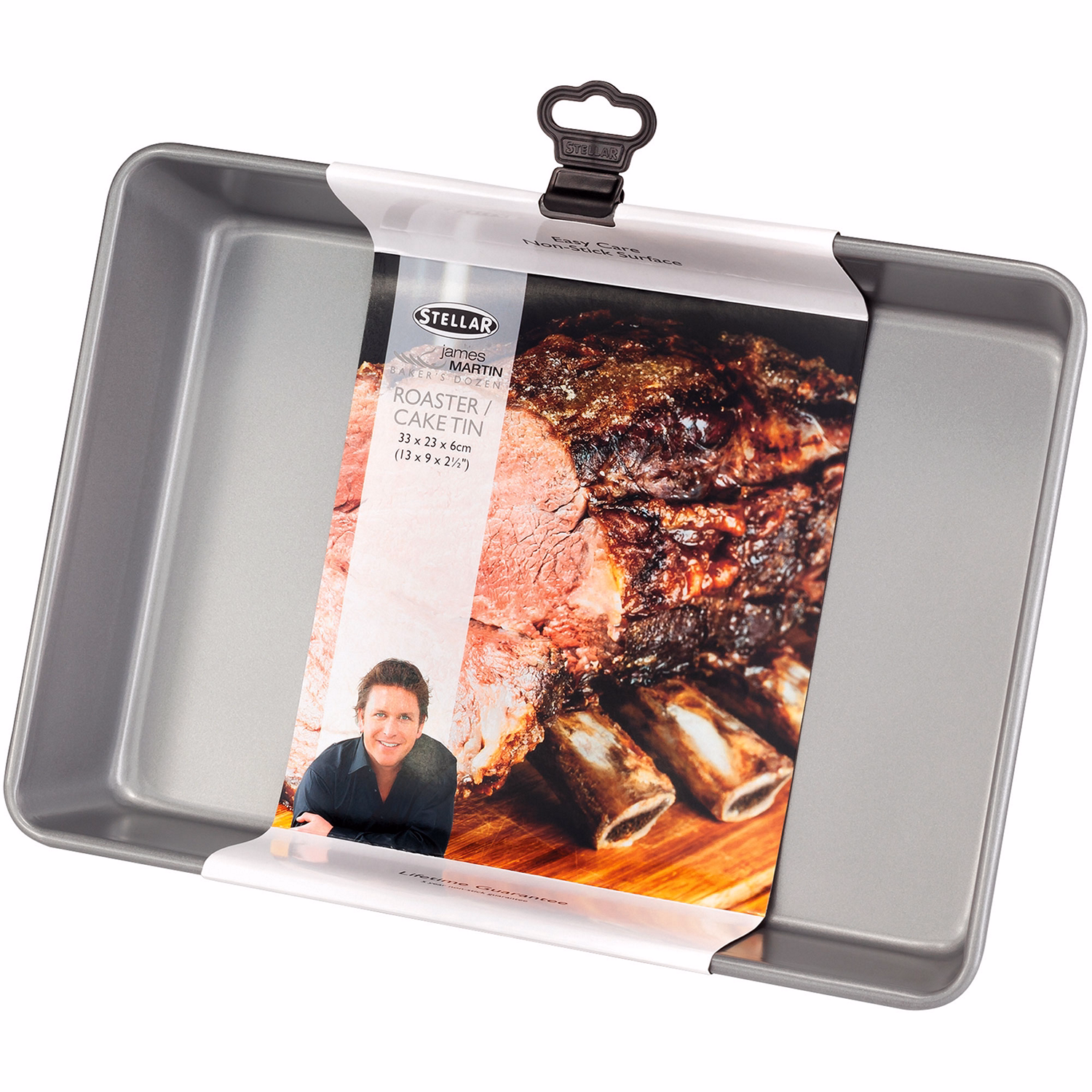 James Martin Bakers Collection Non-Stick Cake Tin/Roasting Tray 33cm