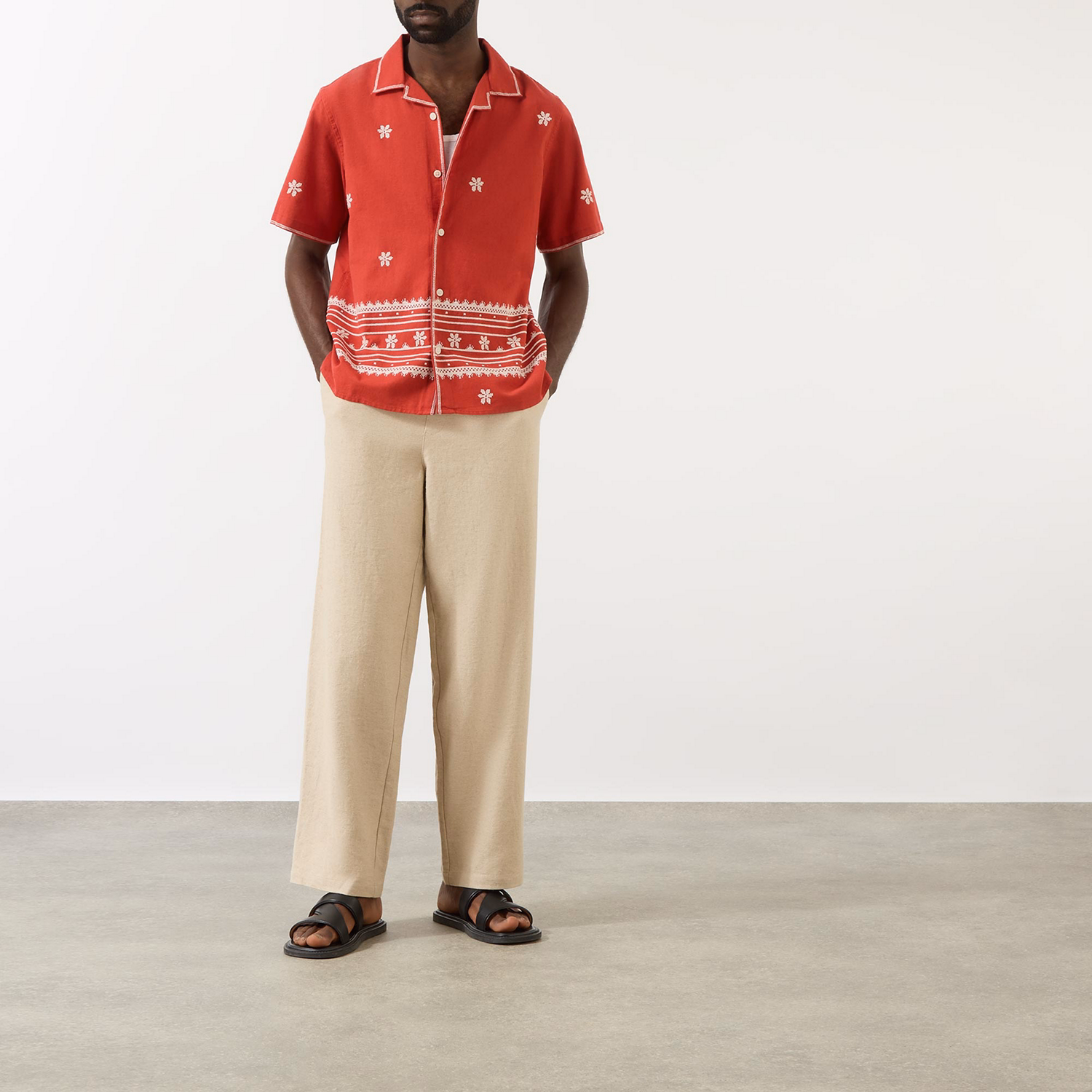 Campbell Elasticated-Waist Trousers