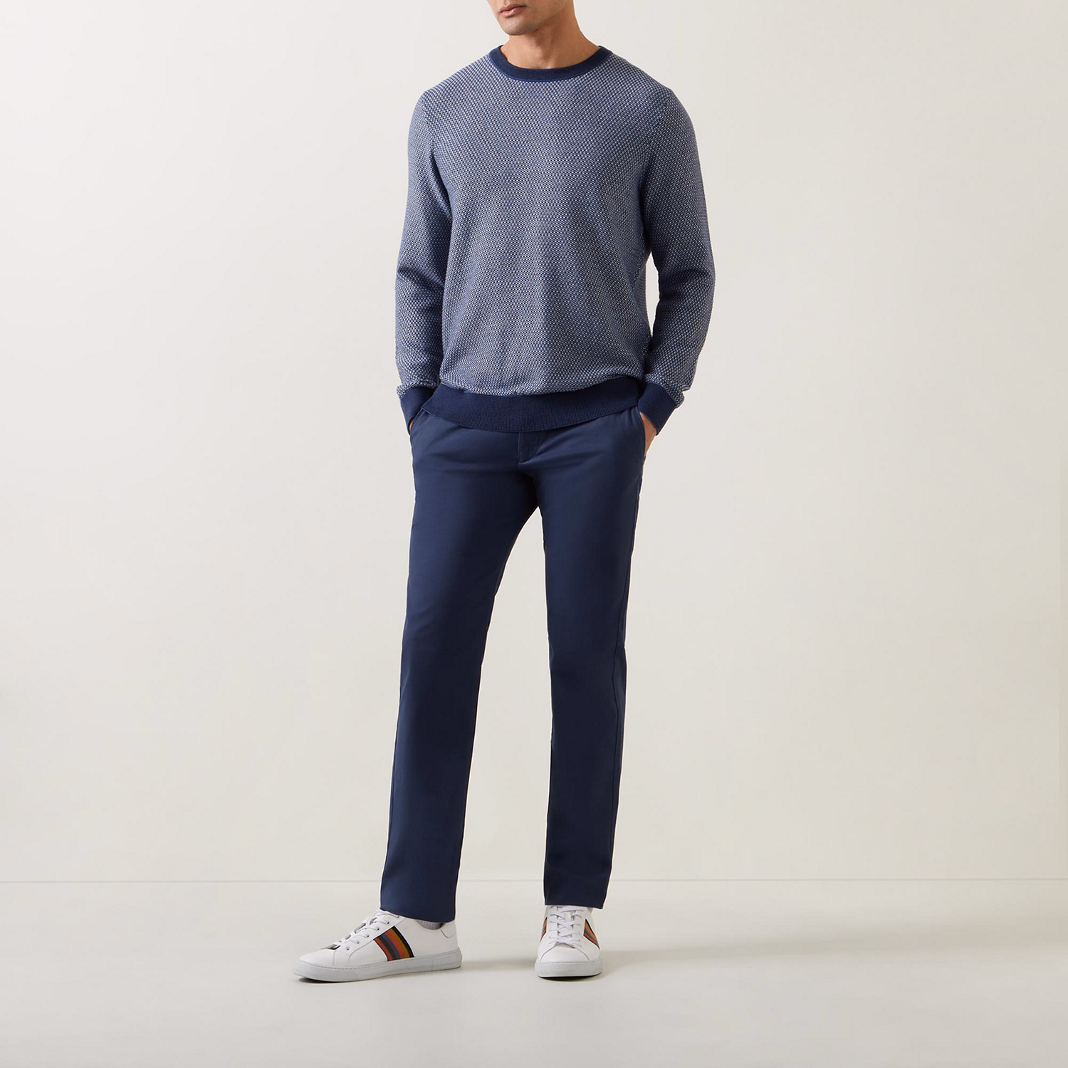 Birdseye Textured Sweater