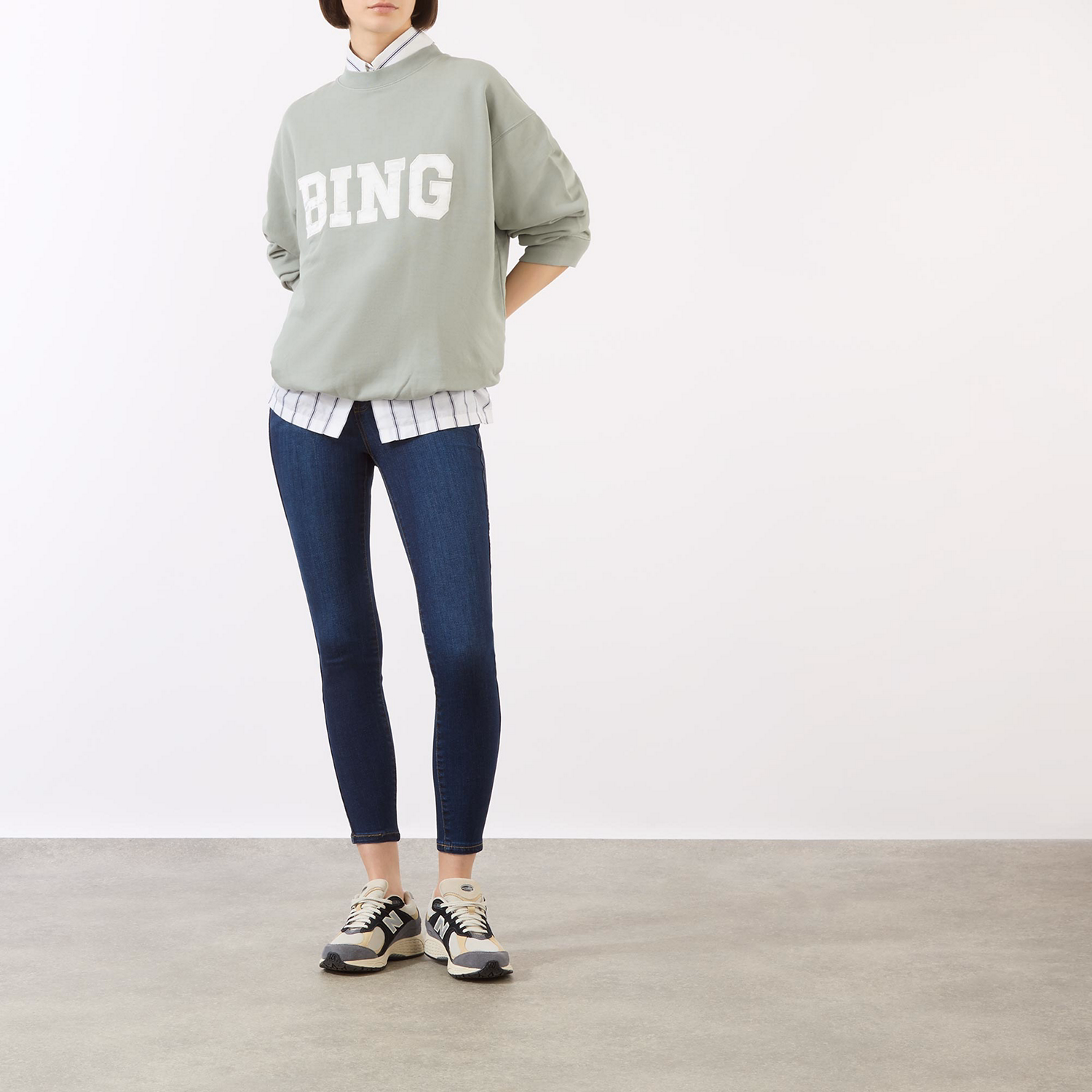 High Rise Ankle Grazer Skinny Leggings