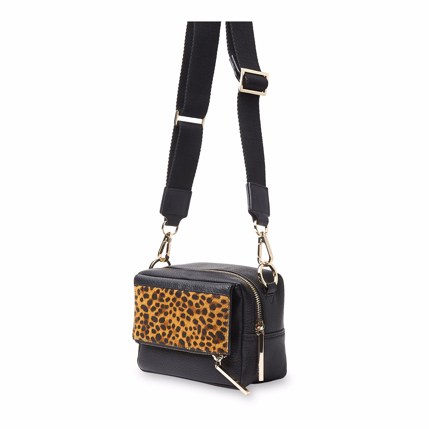 Bibi Leopard Crossbody Bag