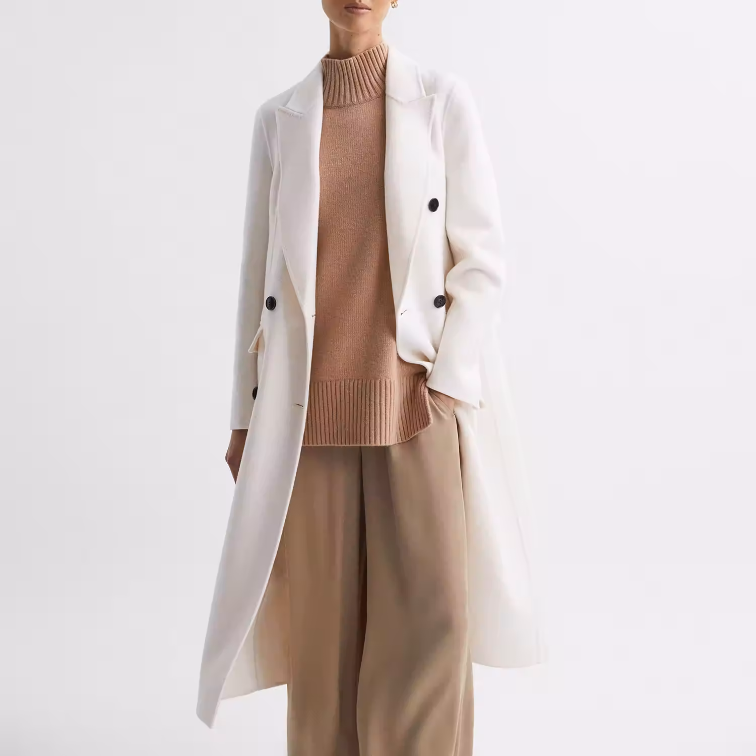 Arla Double-Breasted Coat