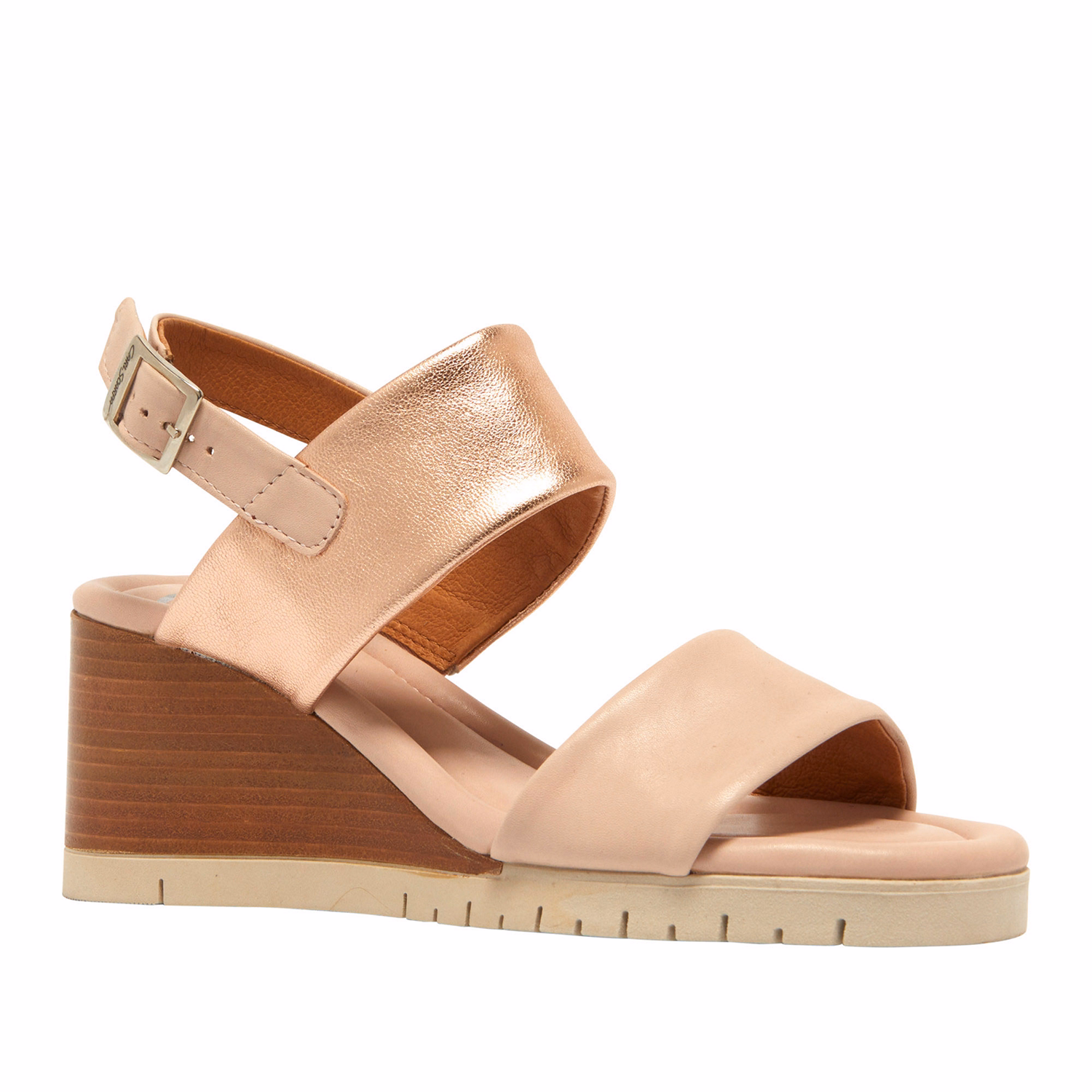 Godere Leather Wedge Sandals